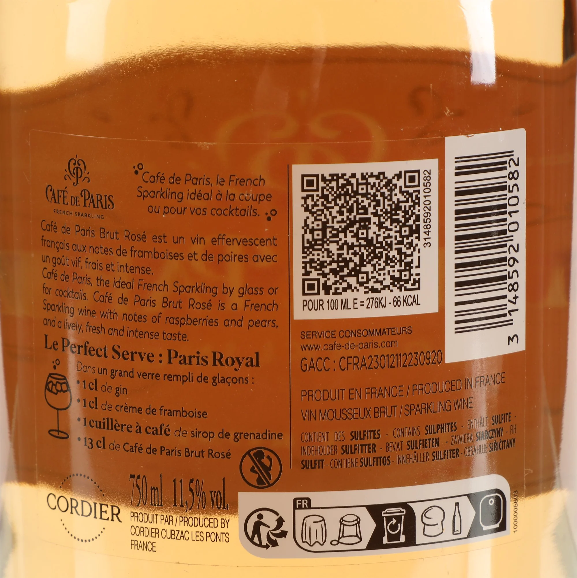 Café de paris brut rosé - Image 2