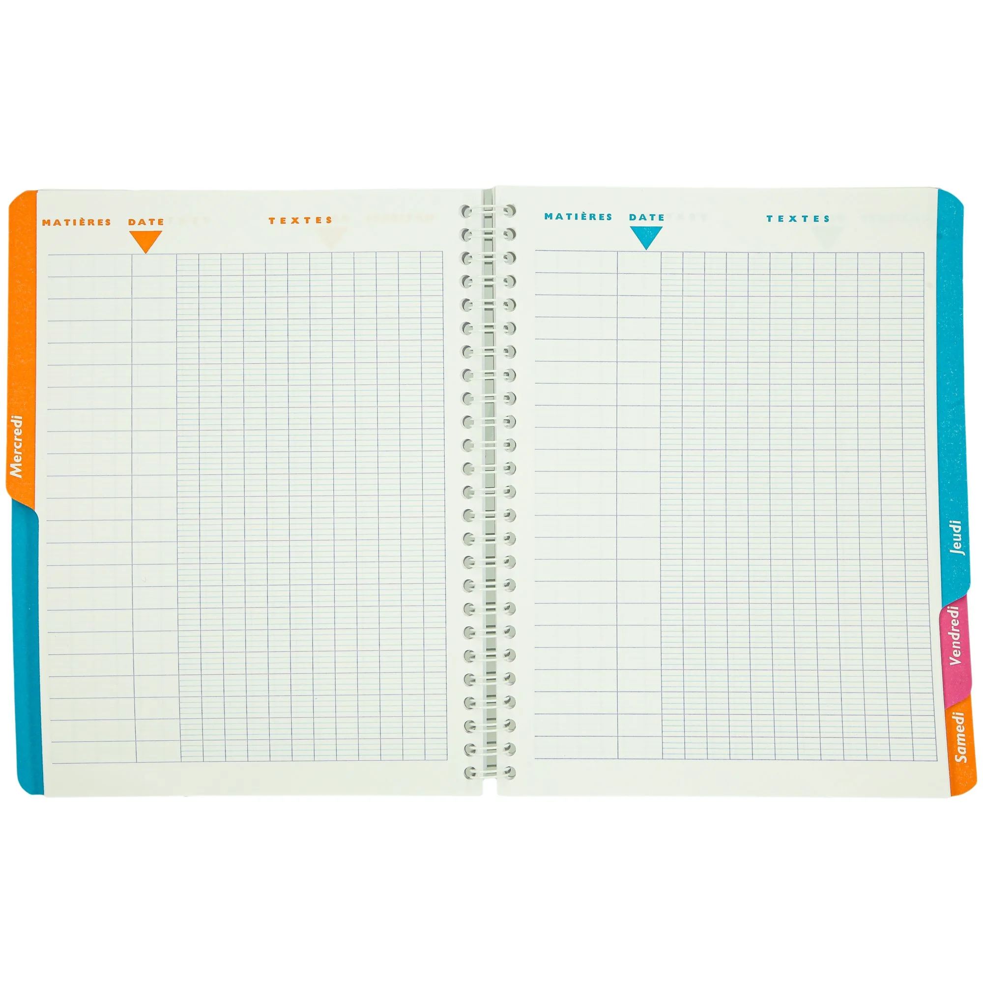 Cahier de texte spirales 148 pages - Image 2