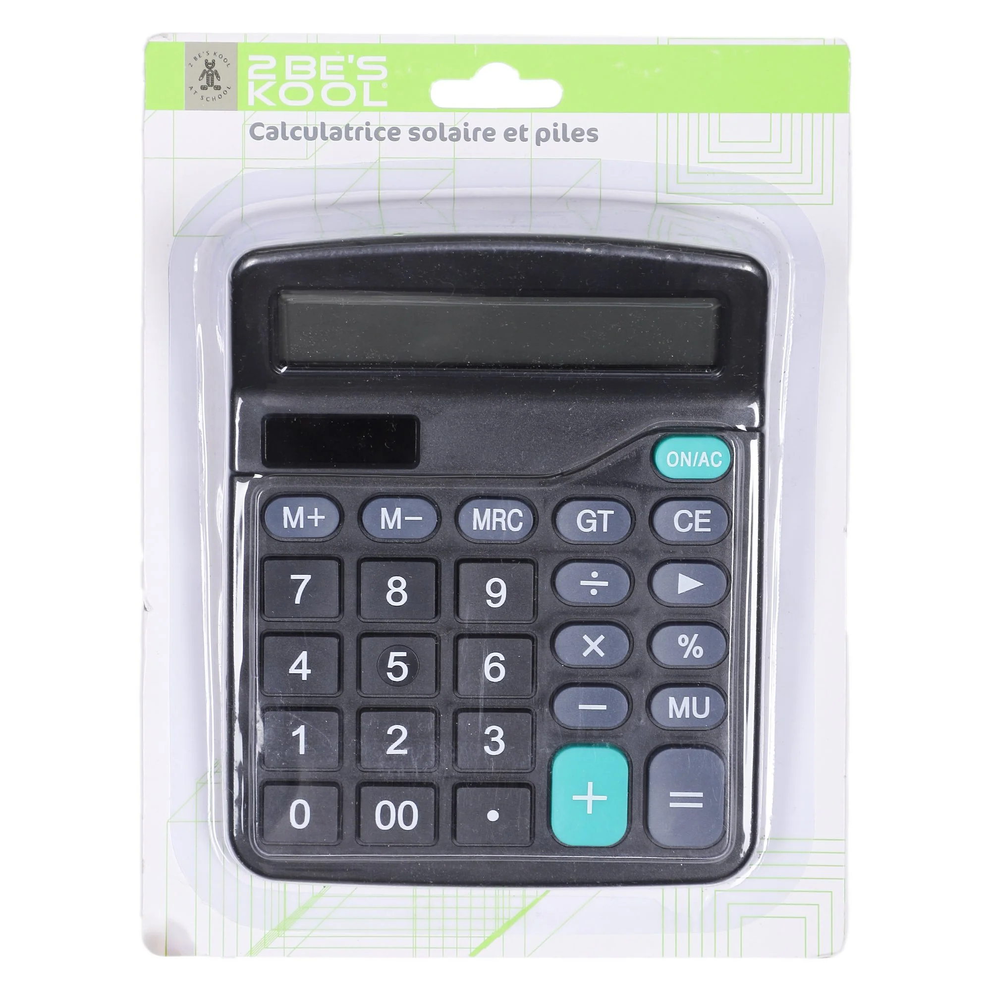 Calculatrice batterie solaire