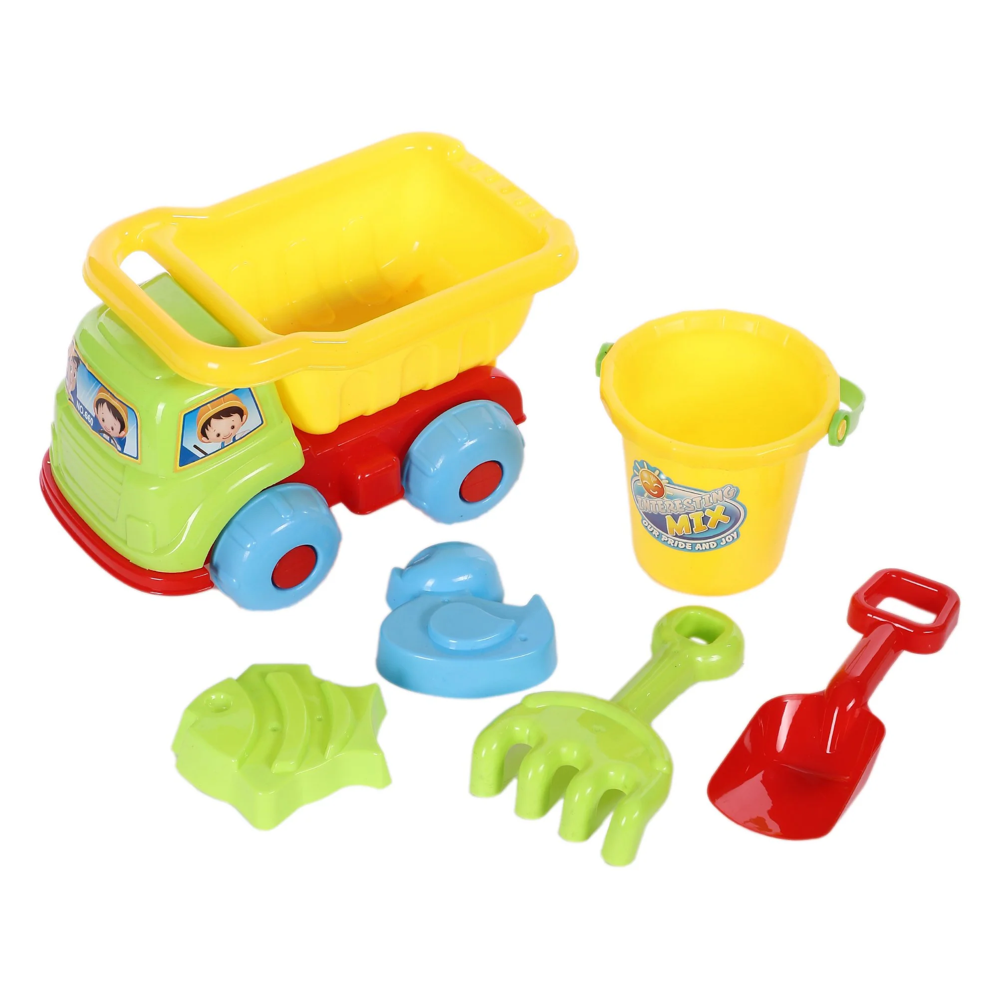 Camion benne 25 cm + 5 accessoires - Image 2