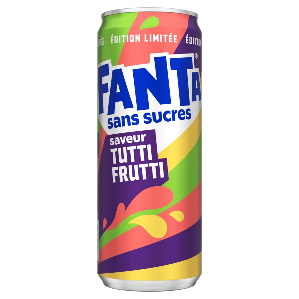 Canette fanta tutti frutti