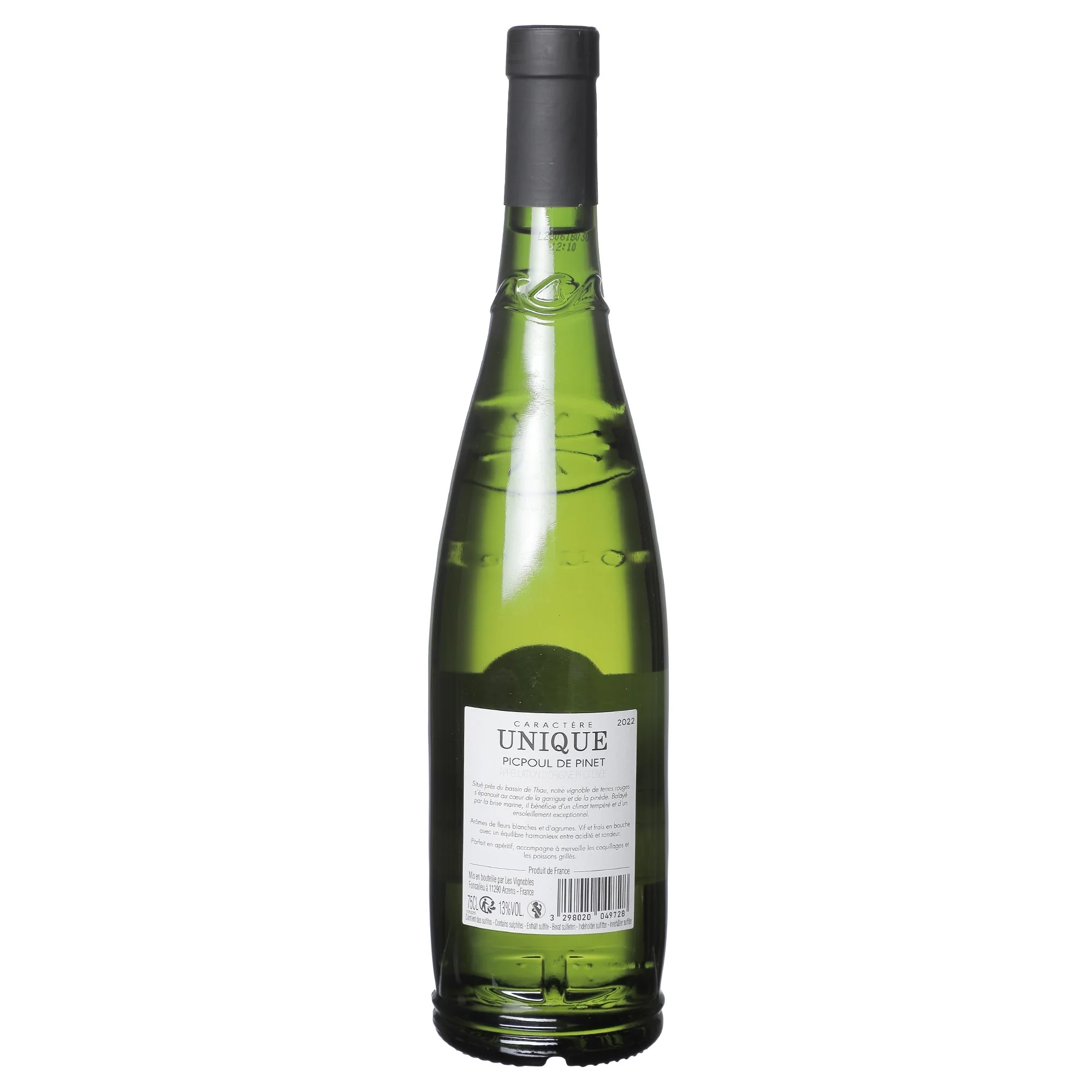 Caractère unique Picpoul de Pinet 2022 13% - Image 2