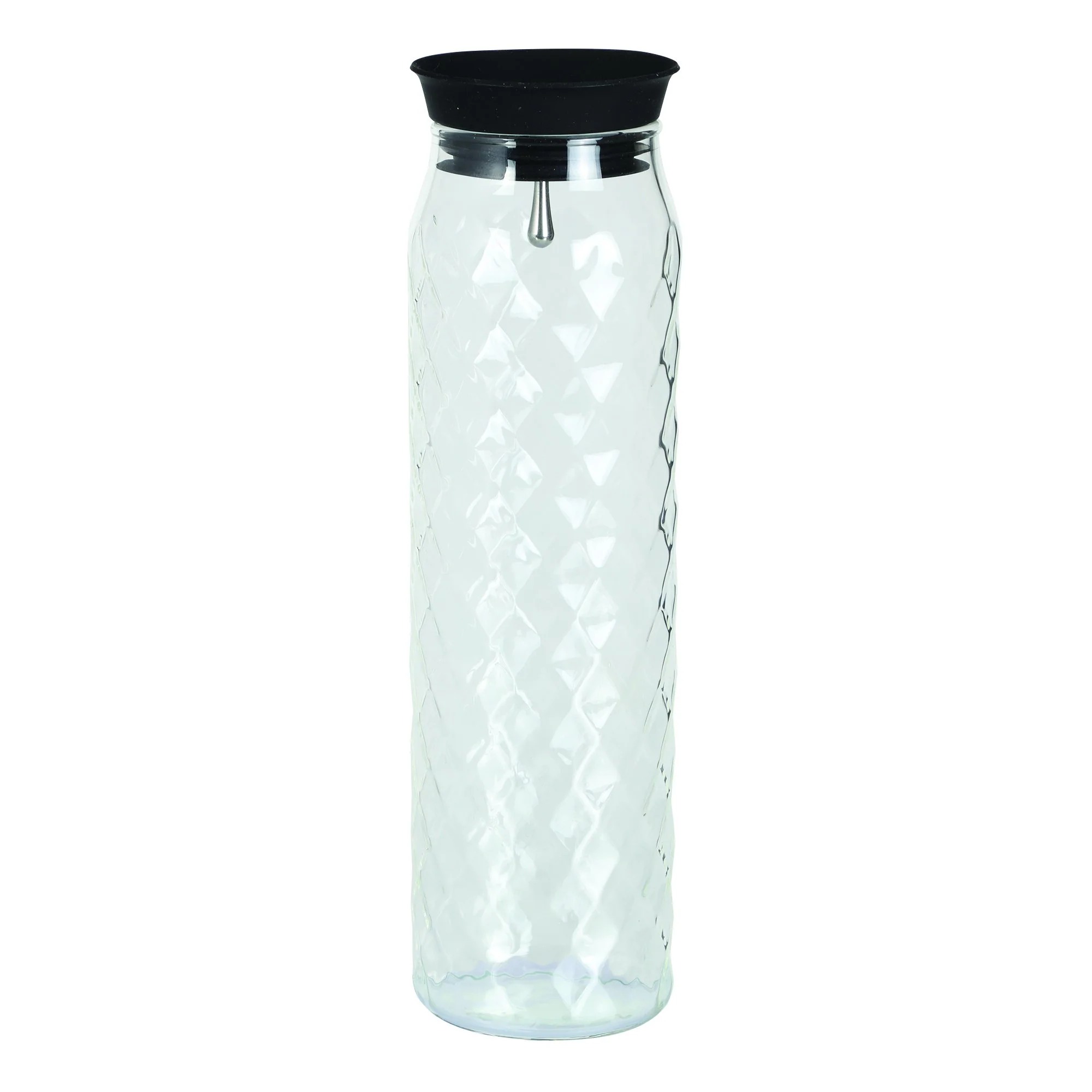 Carafe en verre avec bouchon verseur 1,2L