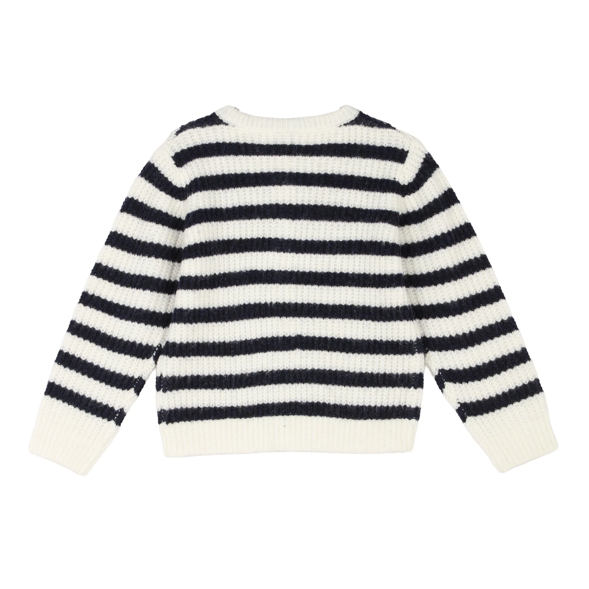 Cardigan boutons dorés 3-12 ans  - Beige - Image 2