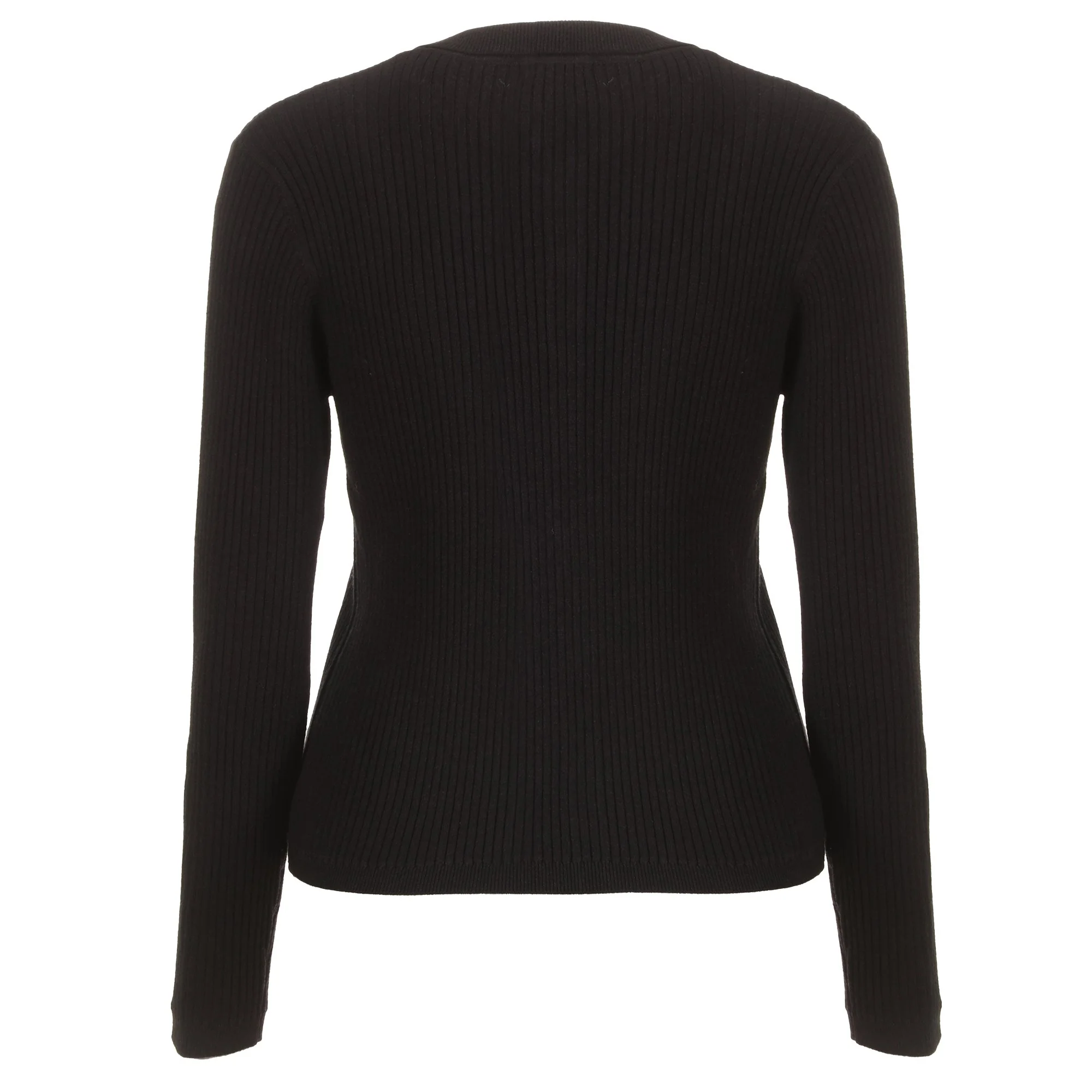 Cardigan col polo  - Gris - Image 2