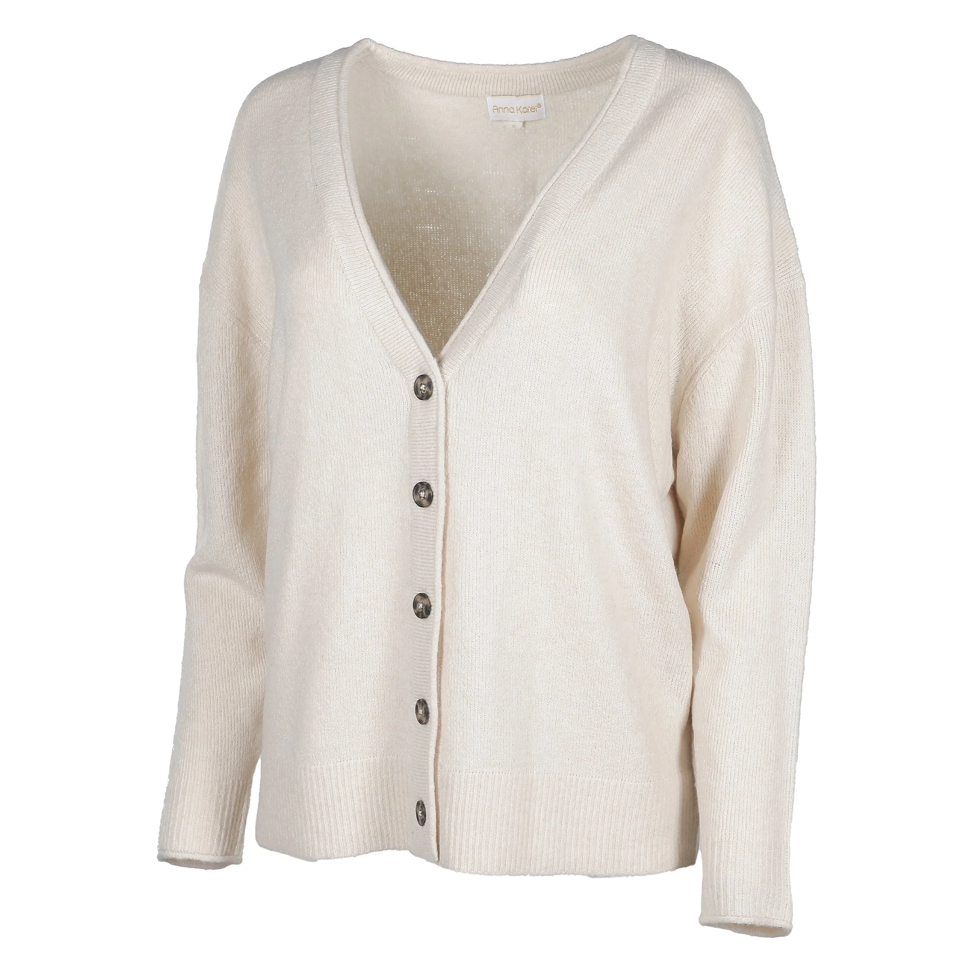 Cardigan en maille  - Beige - Image 2