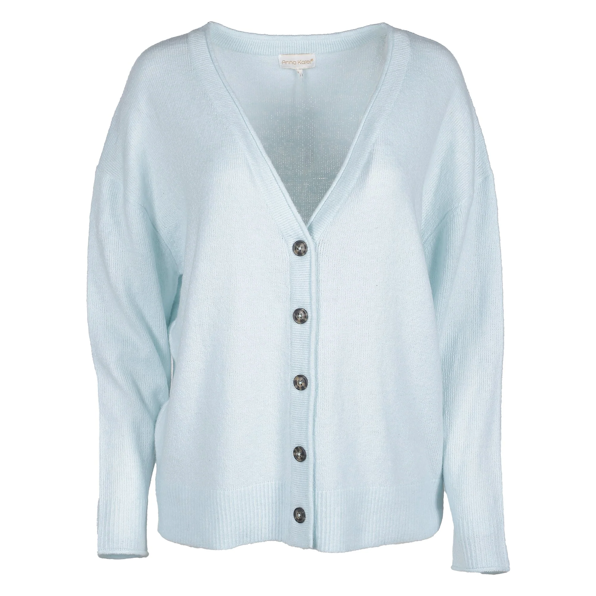 Cardigan en maille  - Violet - Image 4