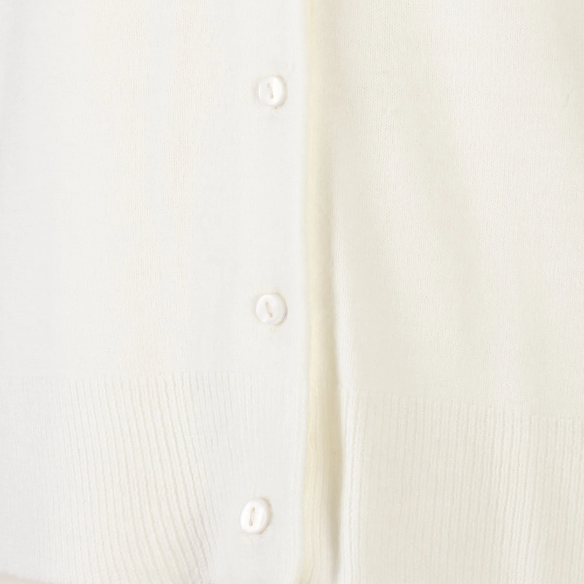 Cardigan touché cachemir - Blanc - Image 3