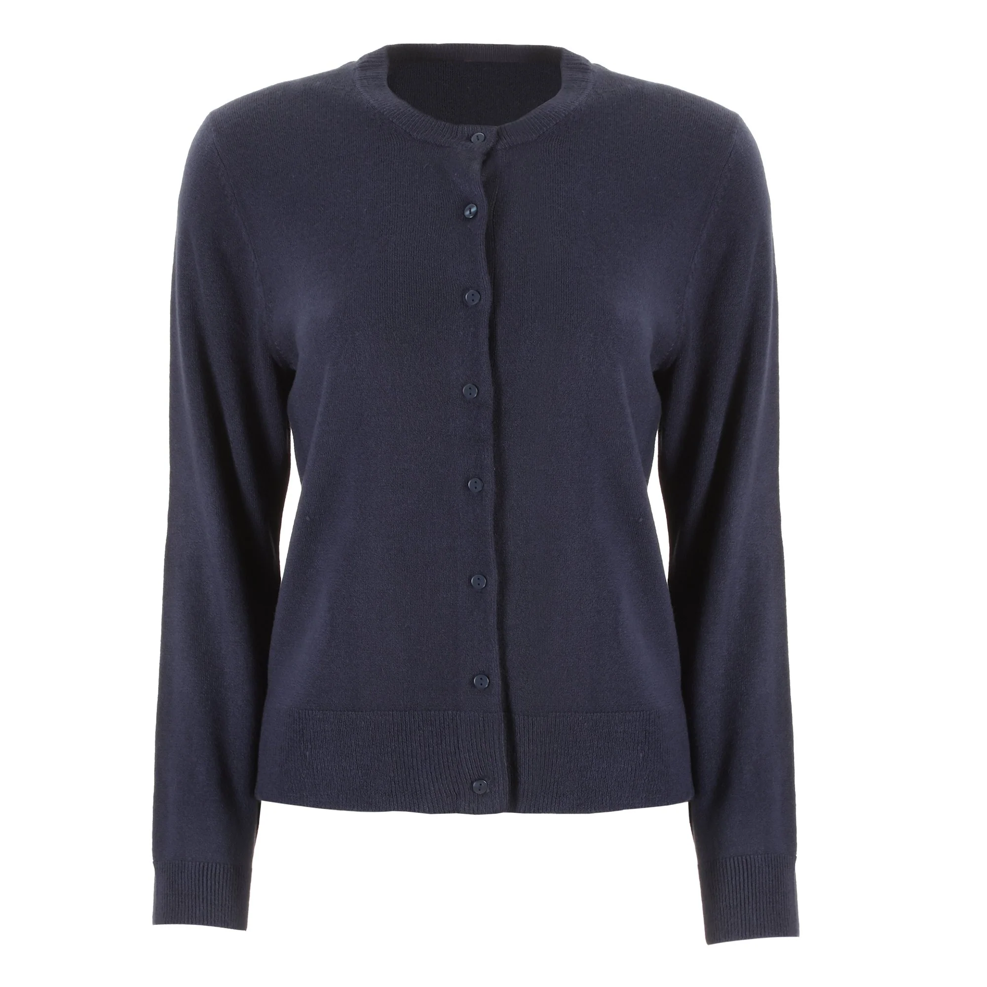 Cardigan touché cachemir - Bleu foncé