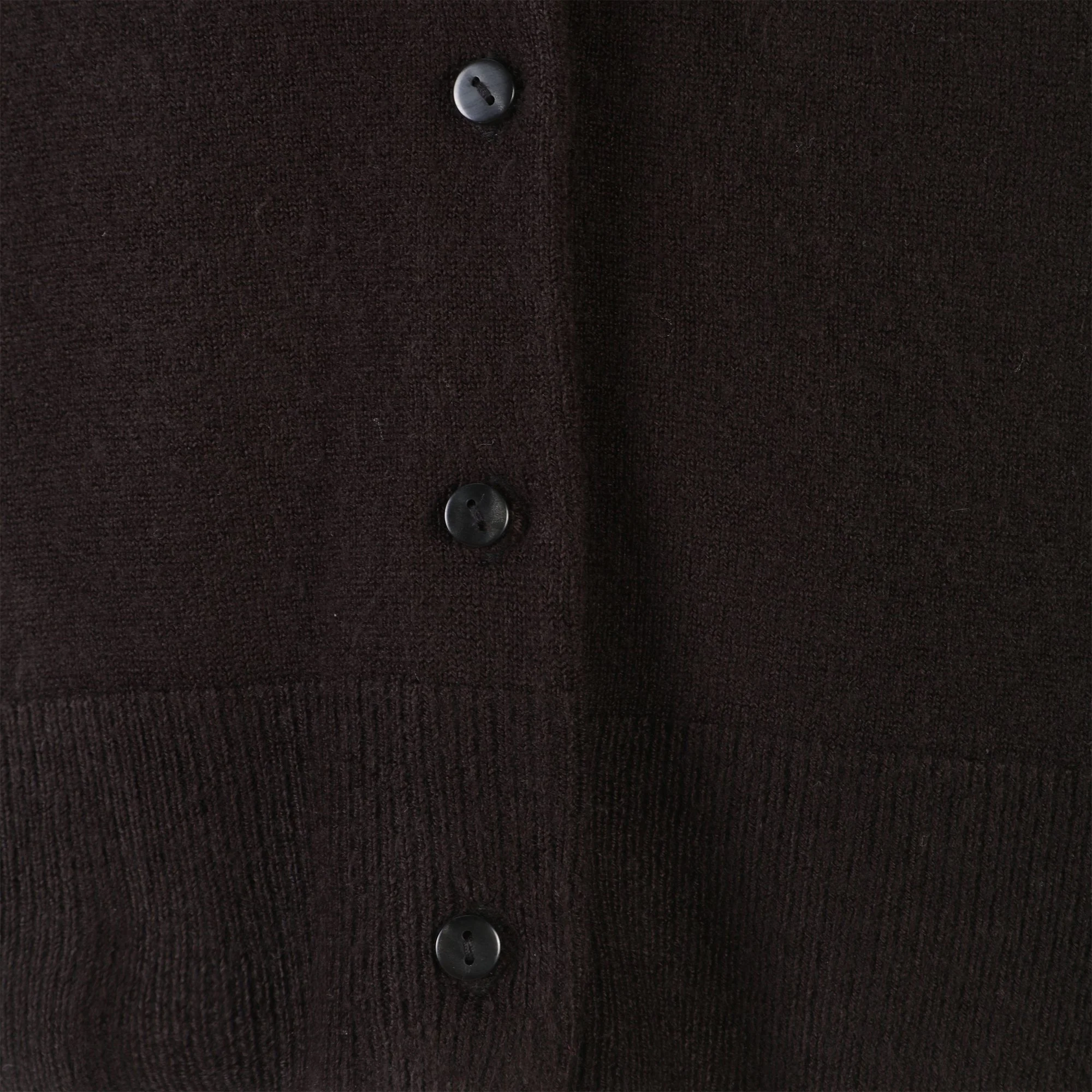 Cardigan touché cachemir - Noir - Image 3