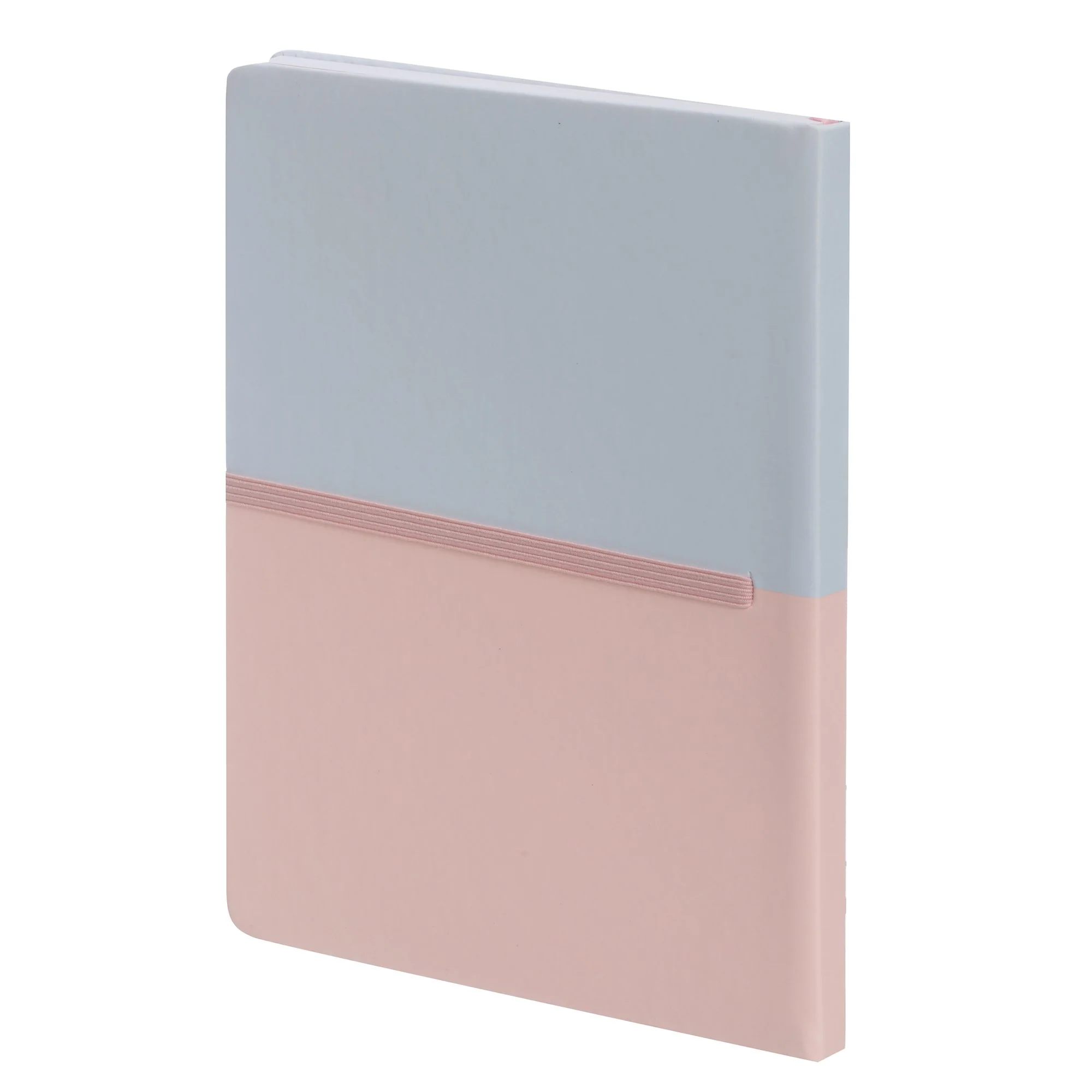 Carnet bicolore A5 - Bleu - Image 2