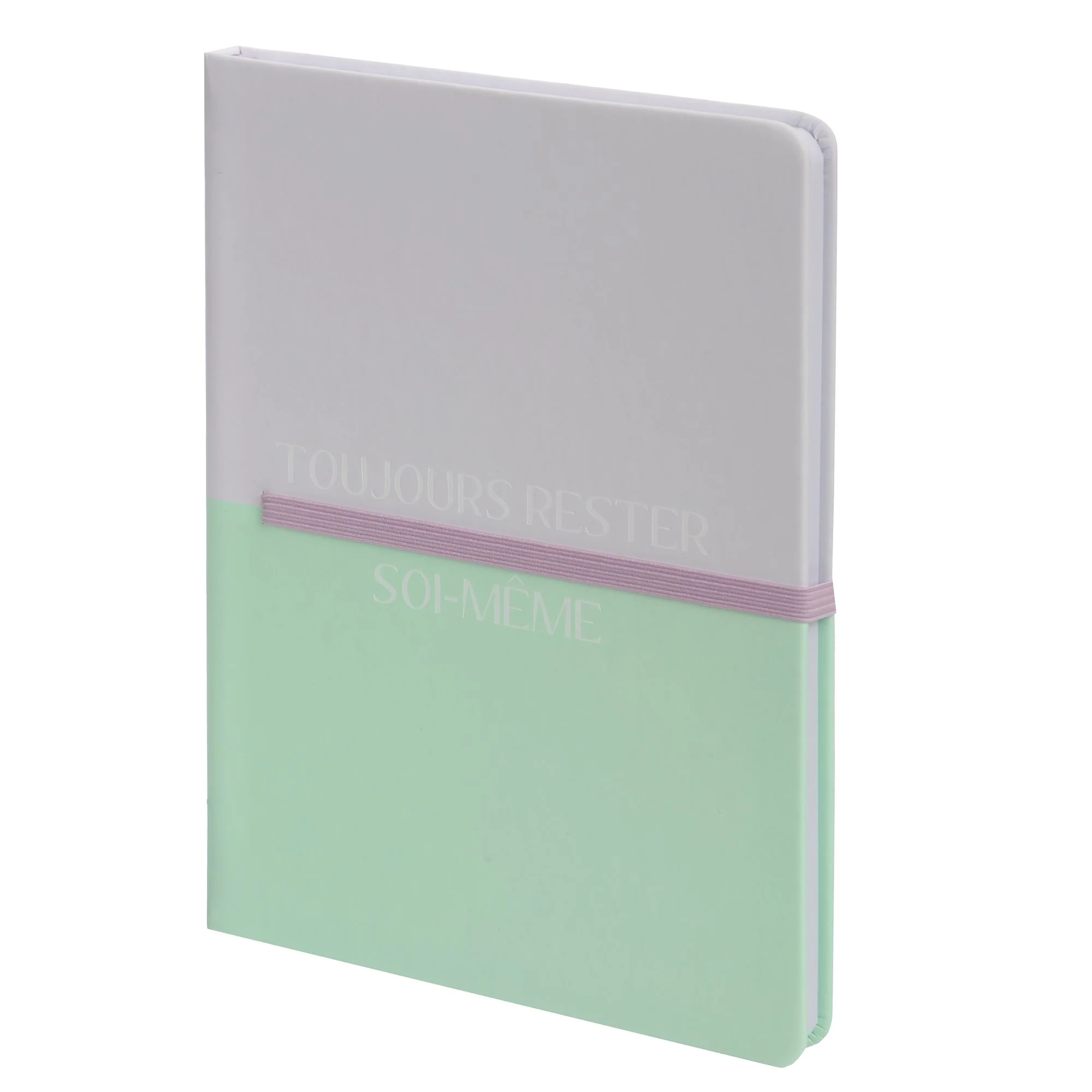 Carnet bicolore A5 - Bleu - Image 4