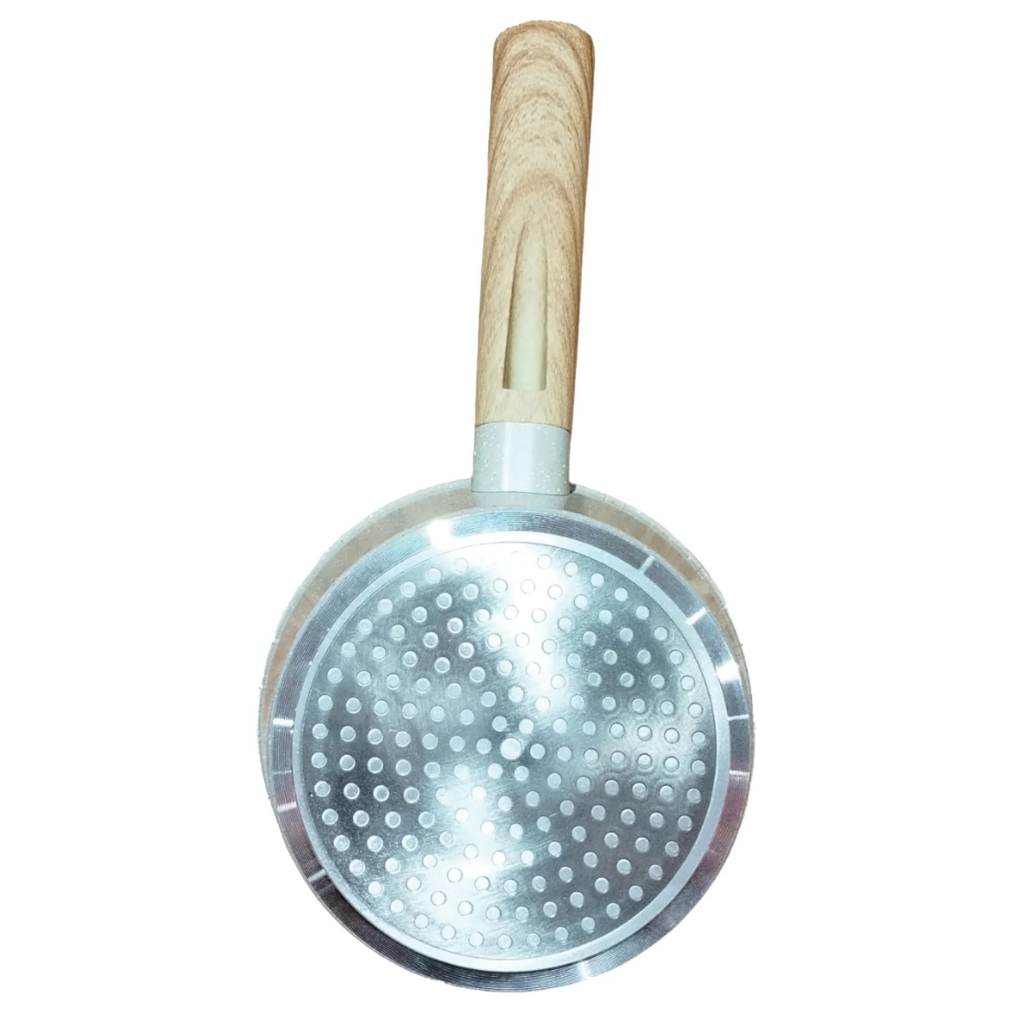 Casserole 16 cm manche imitation bois  tous feux dont induction - Image 3