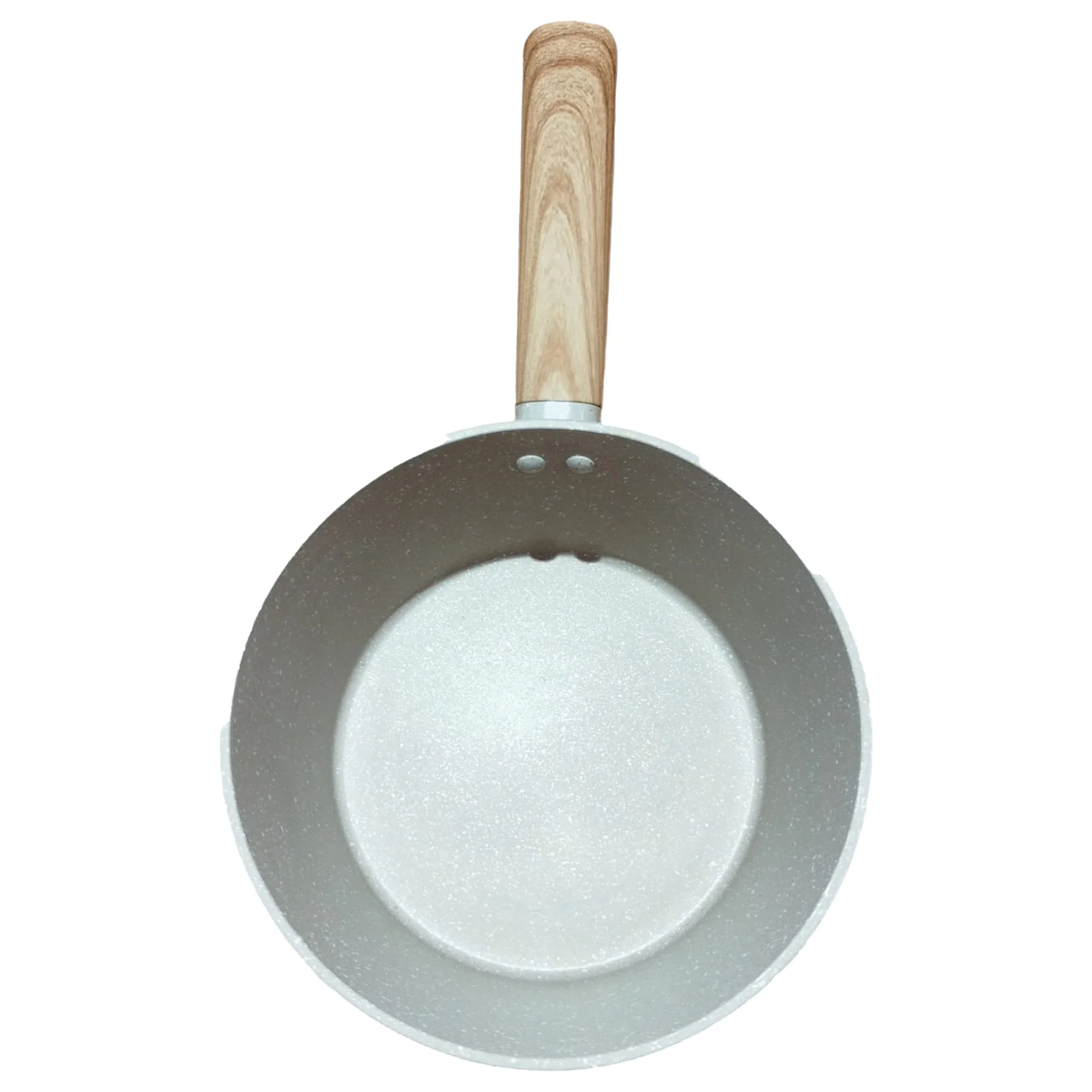 Casserole 20 cm manche imitation bois tous feux dont induction - Image 2