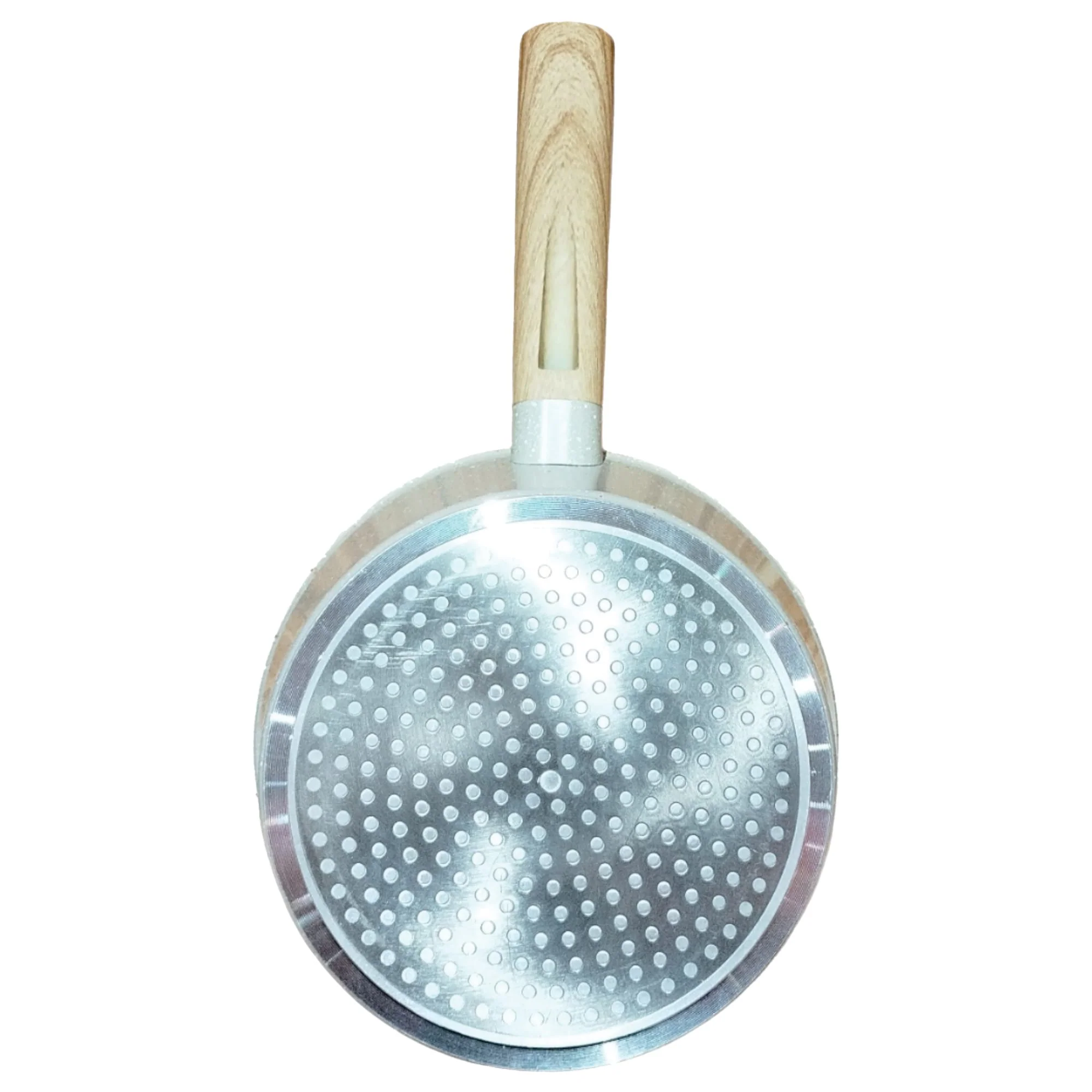 Casserole 20 cm manche imitation bois tous feux dont induction - Image 3