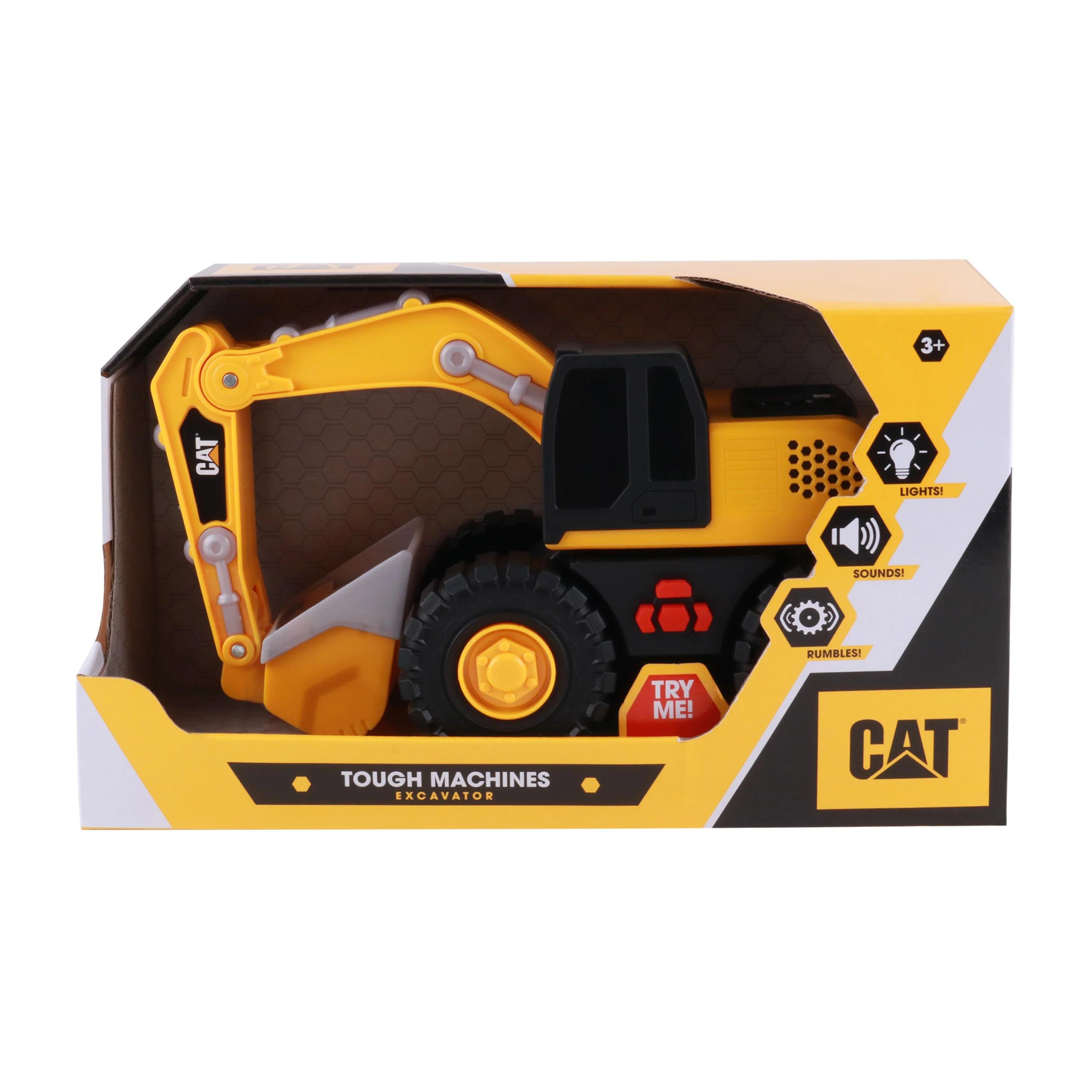 Cat Tough machine 25cm excavatrice de sons et lumières