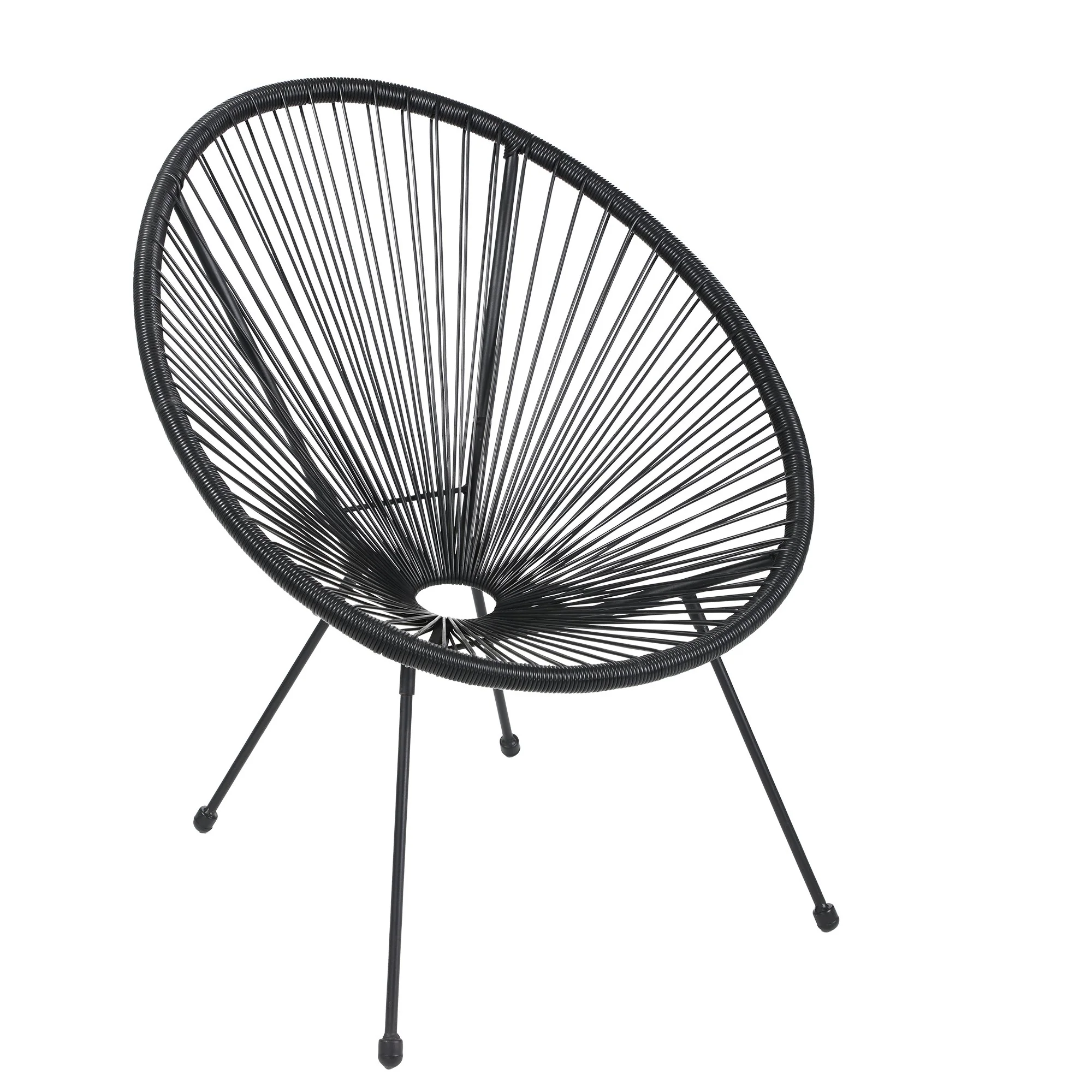 Chaise acapulco noire - Image 2