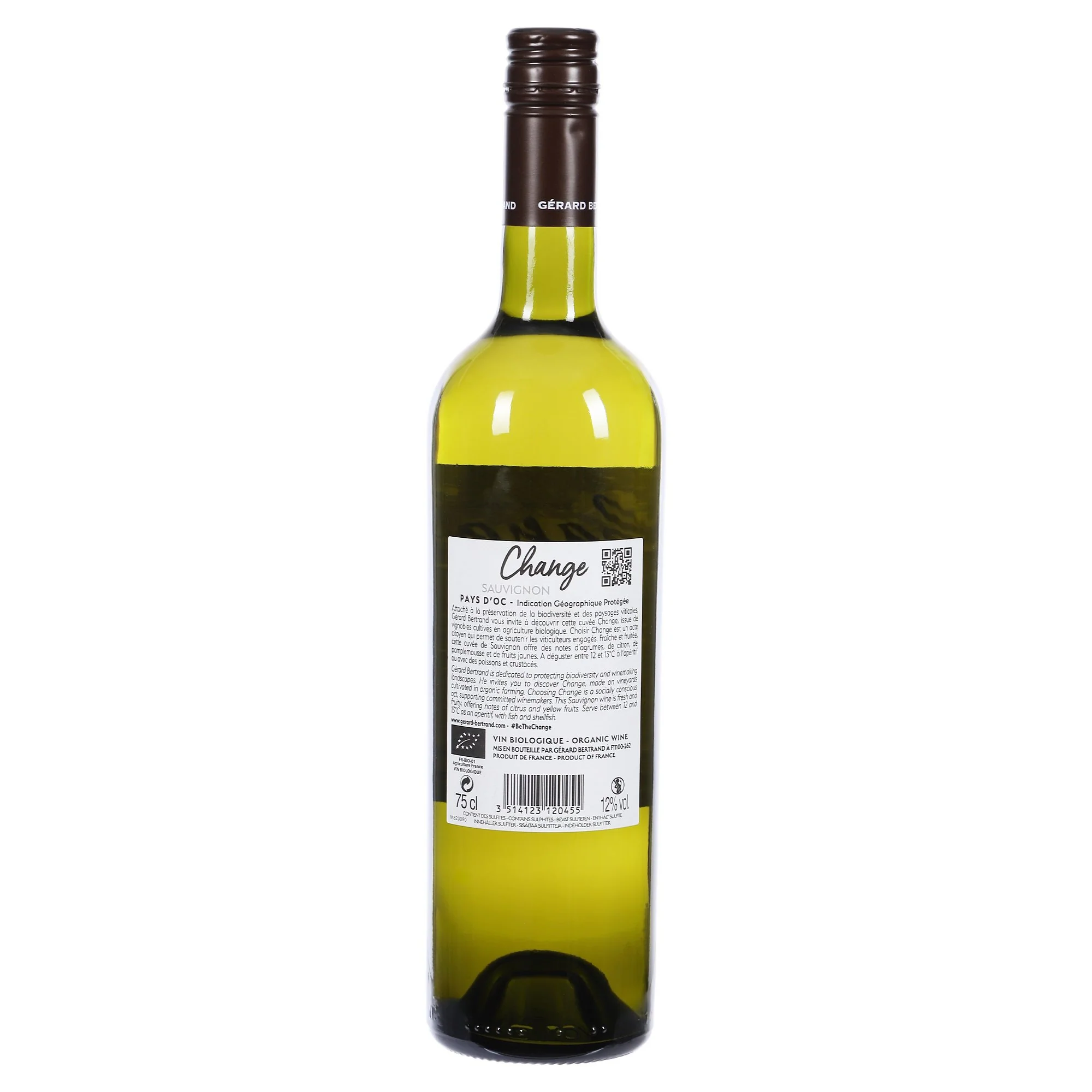 CHANGE SAUVIGNON 2020 12% BIO - Image 2