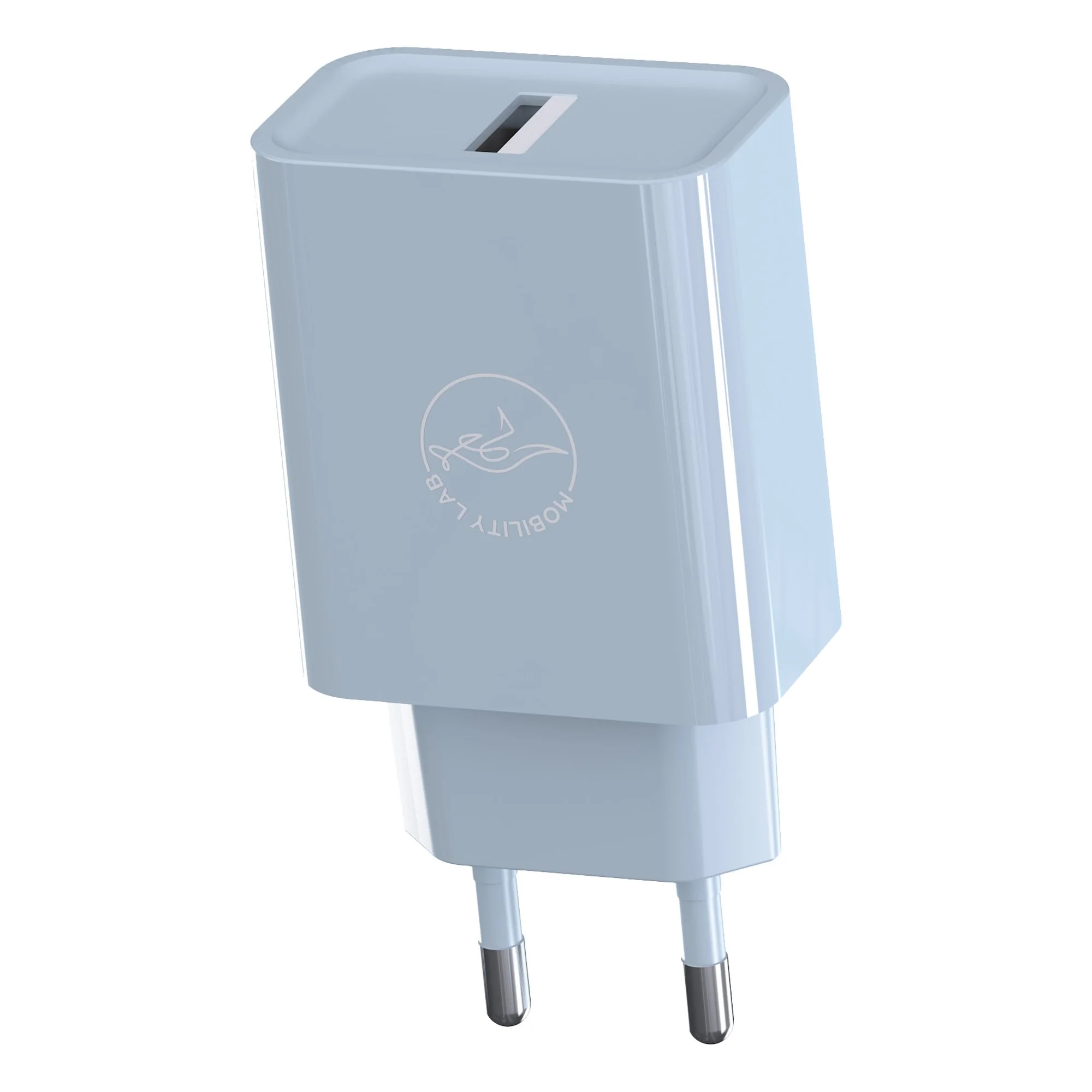 Chargeur secteur 12W bleu