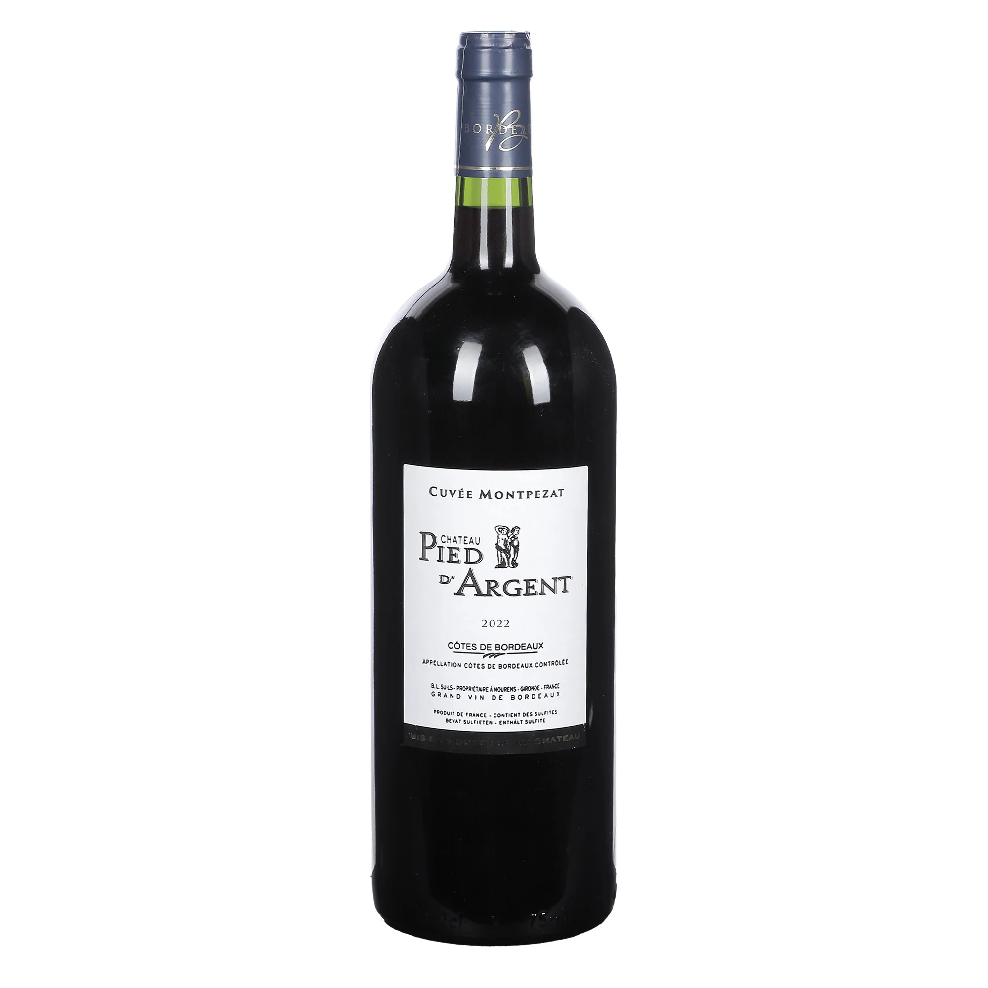 CHATEAU PIED D'ARGENT AOC COTES DE BORDEAUX 2022 13%
