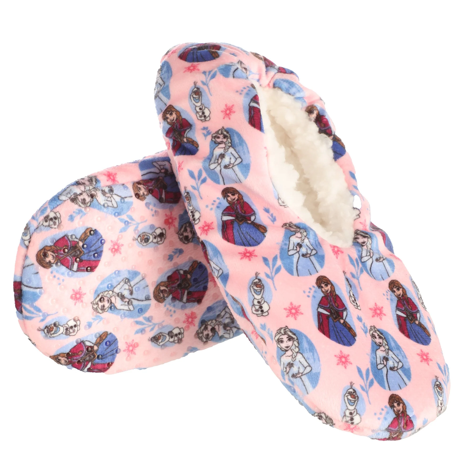 Chaussons fourrées sherpa 27/35 - Rose - Image 3