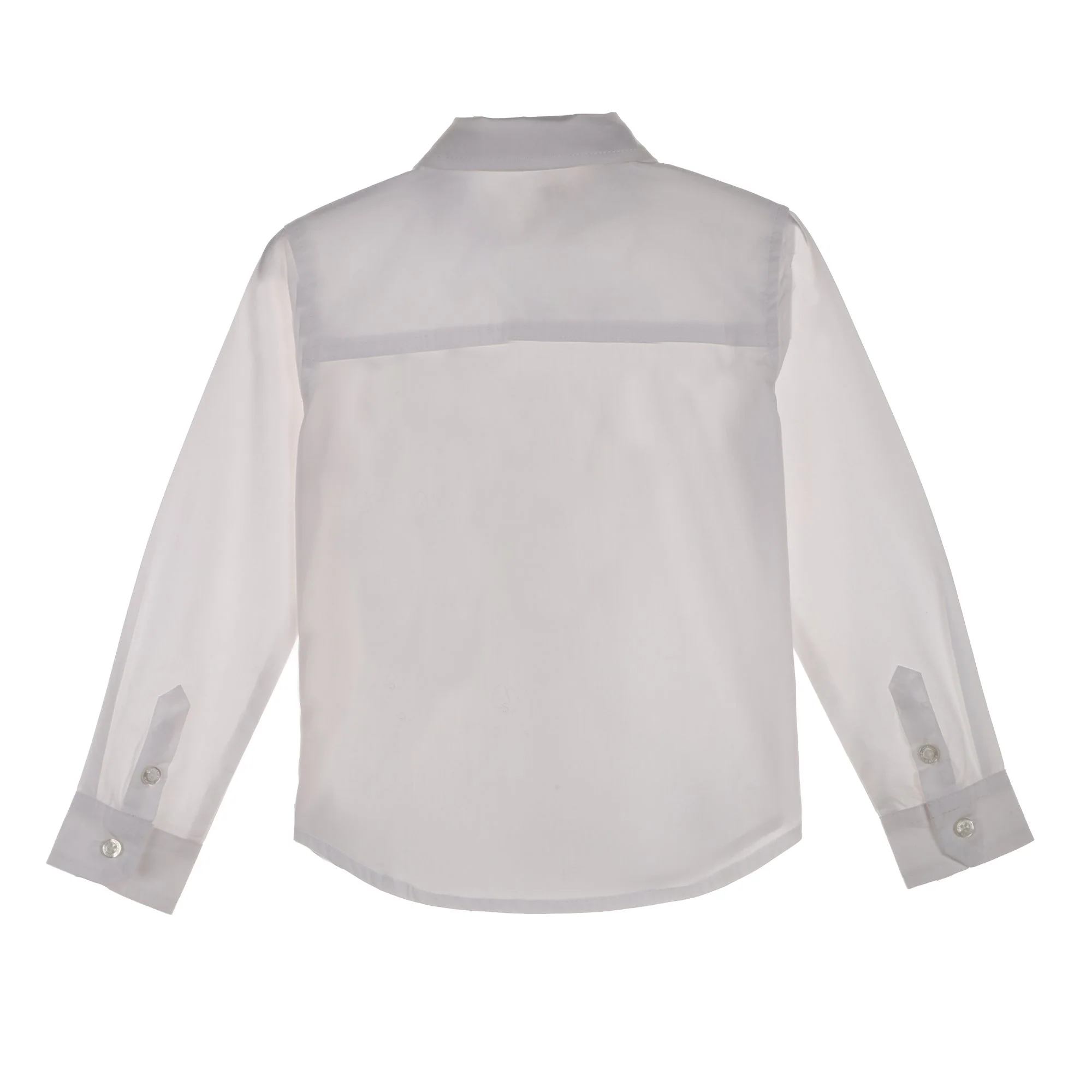 Chemise avec nœud papillon 3/12 ans - Blanc - Image 2