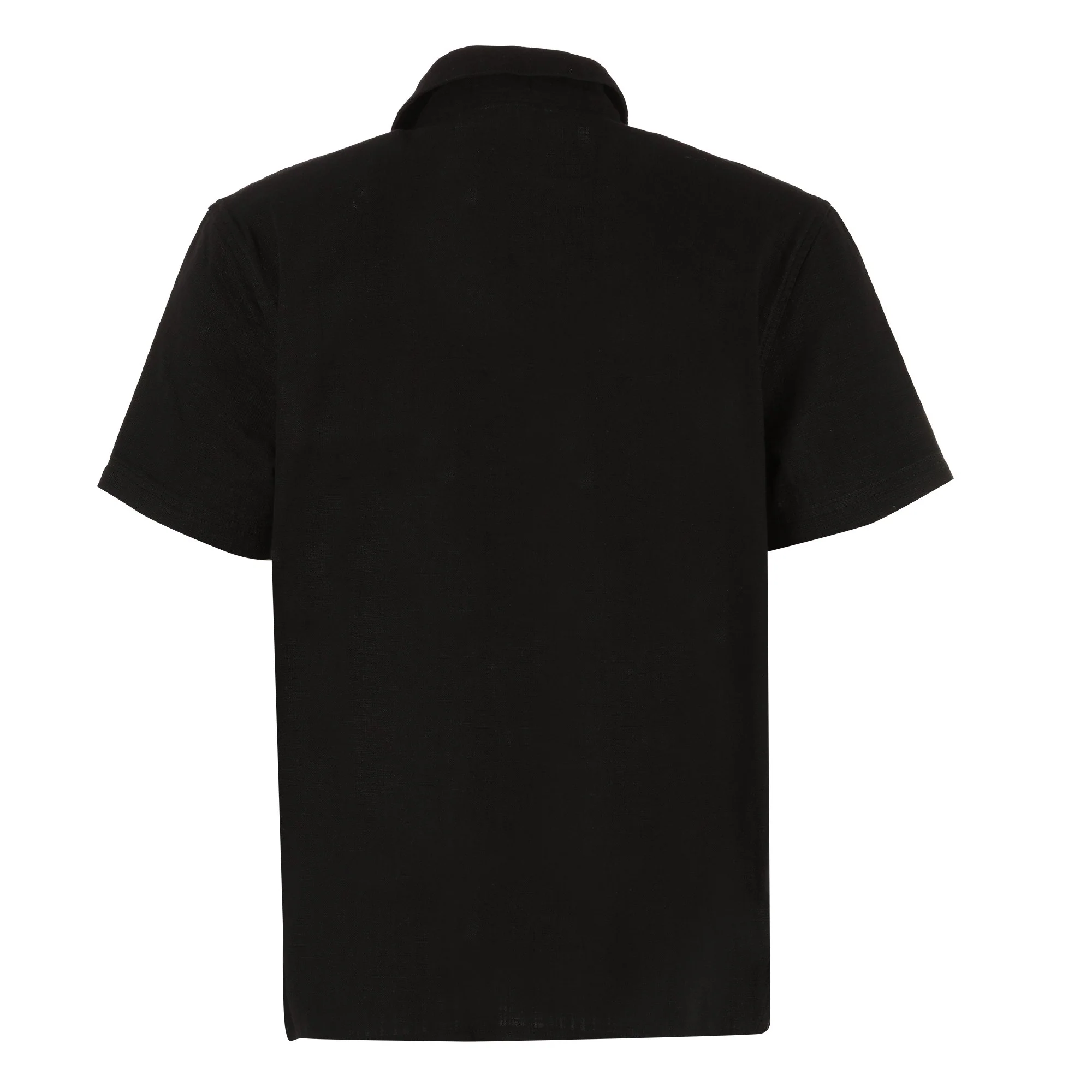 Chemise double poches - Noir - Image 2