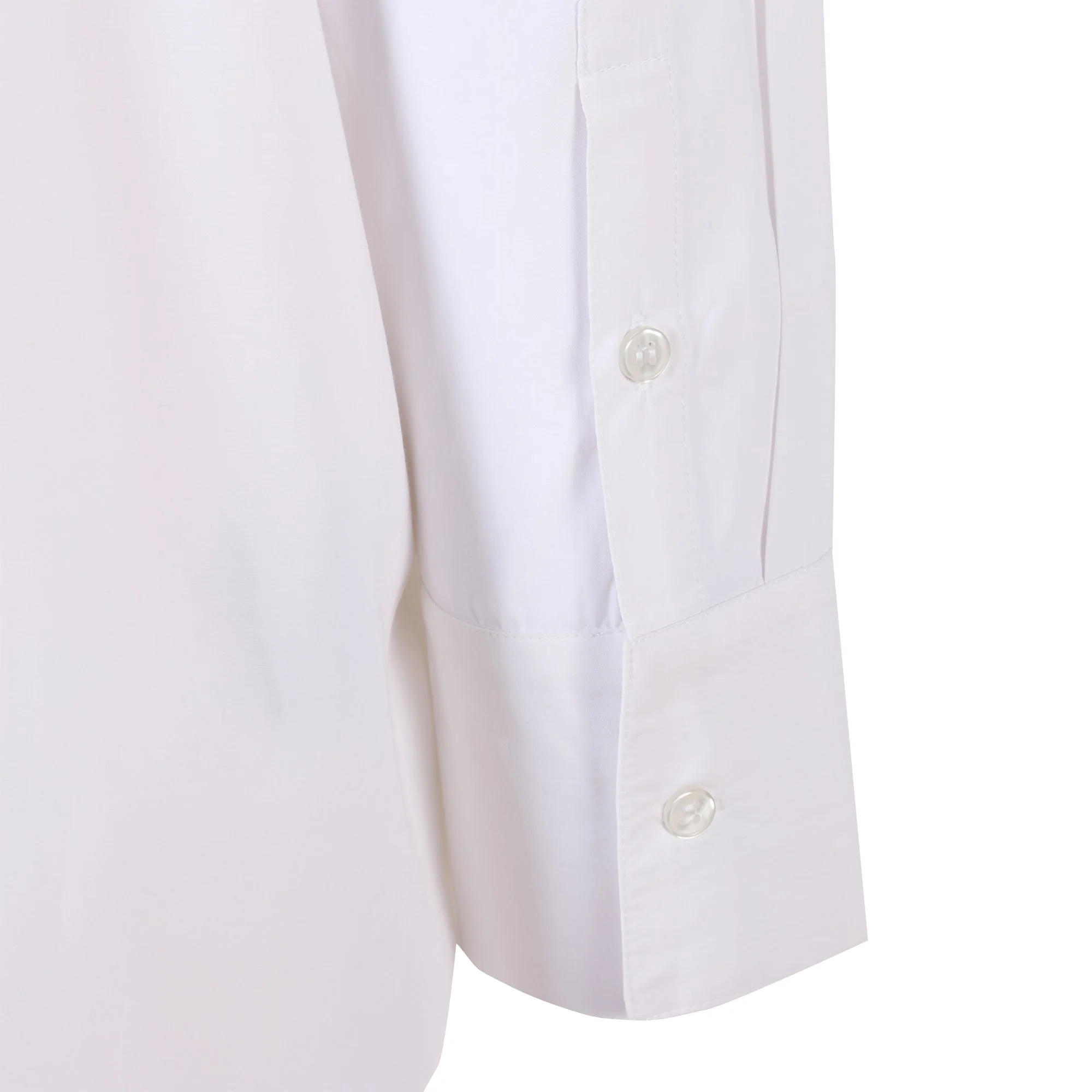 Chemise en popeline - Blanc - Image 3