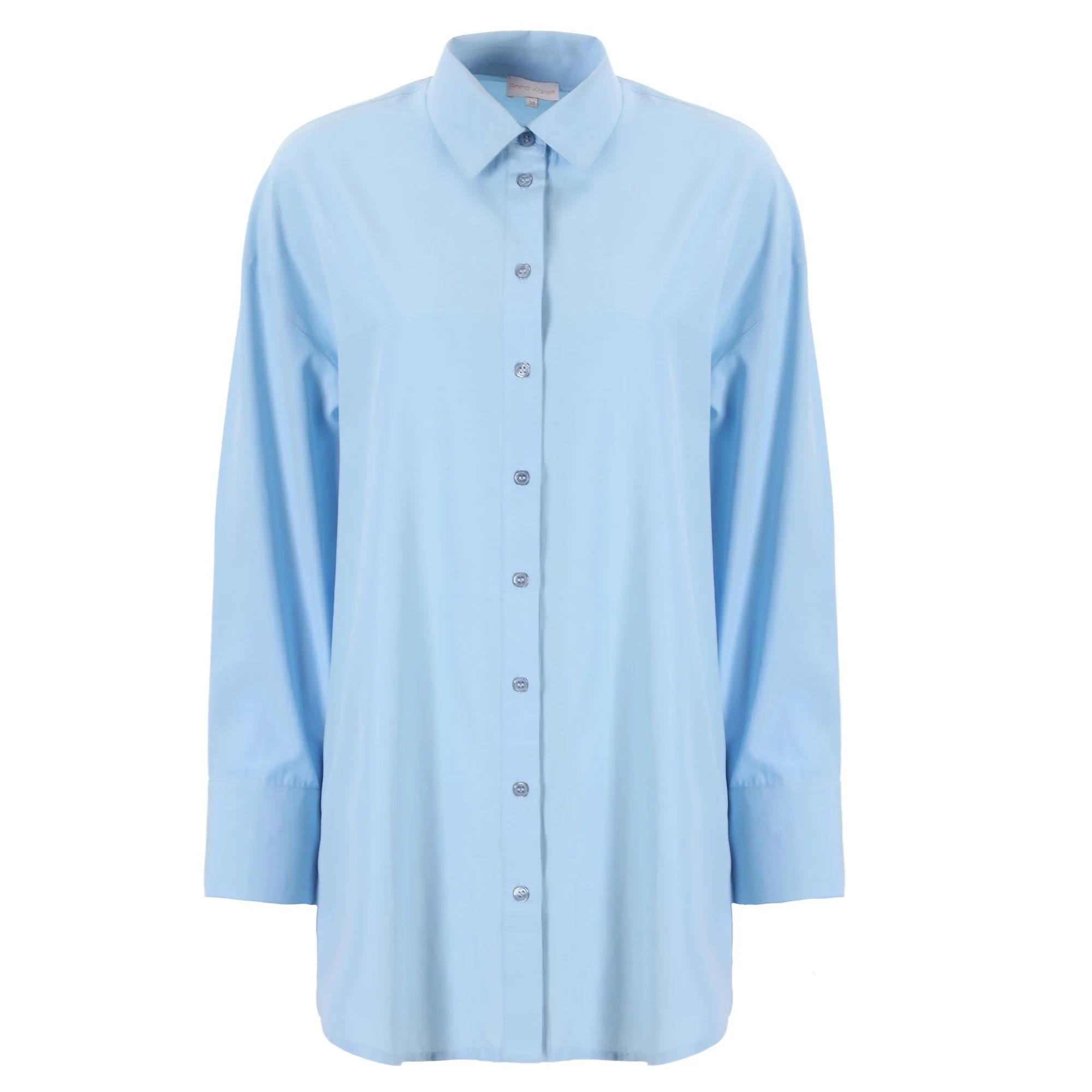 Chemise en popeline - Bleu
