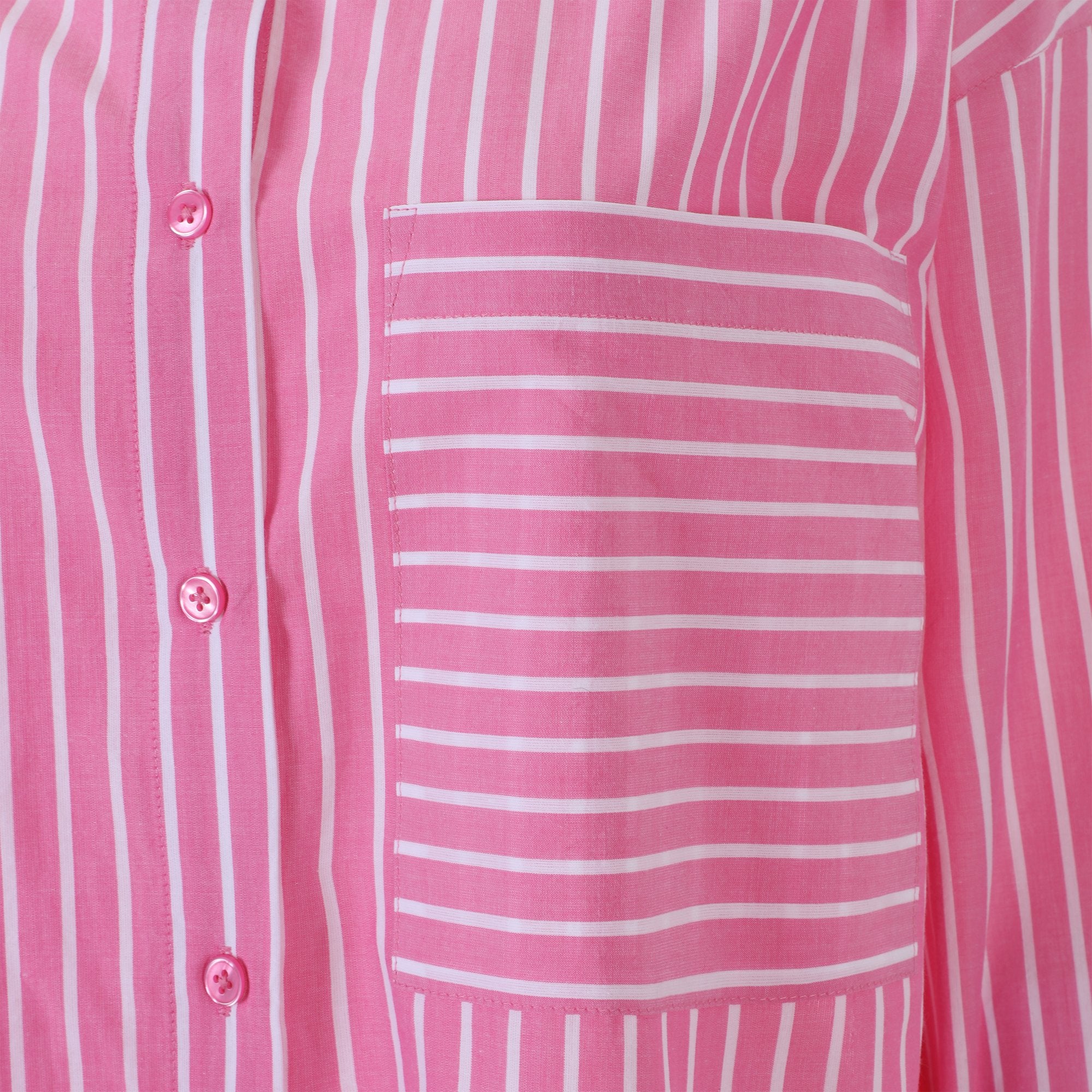 Chemise en popeline - Rose - Image 3
