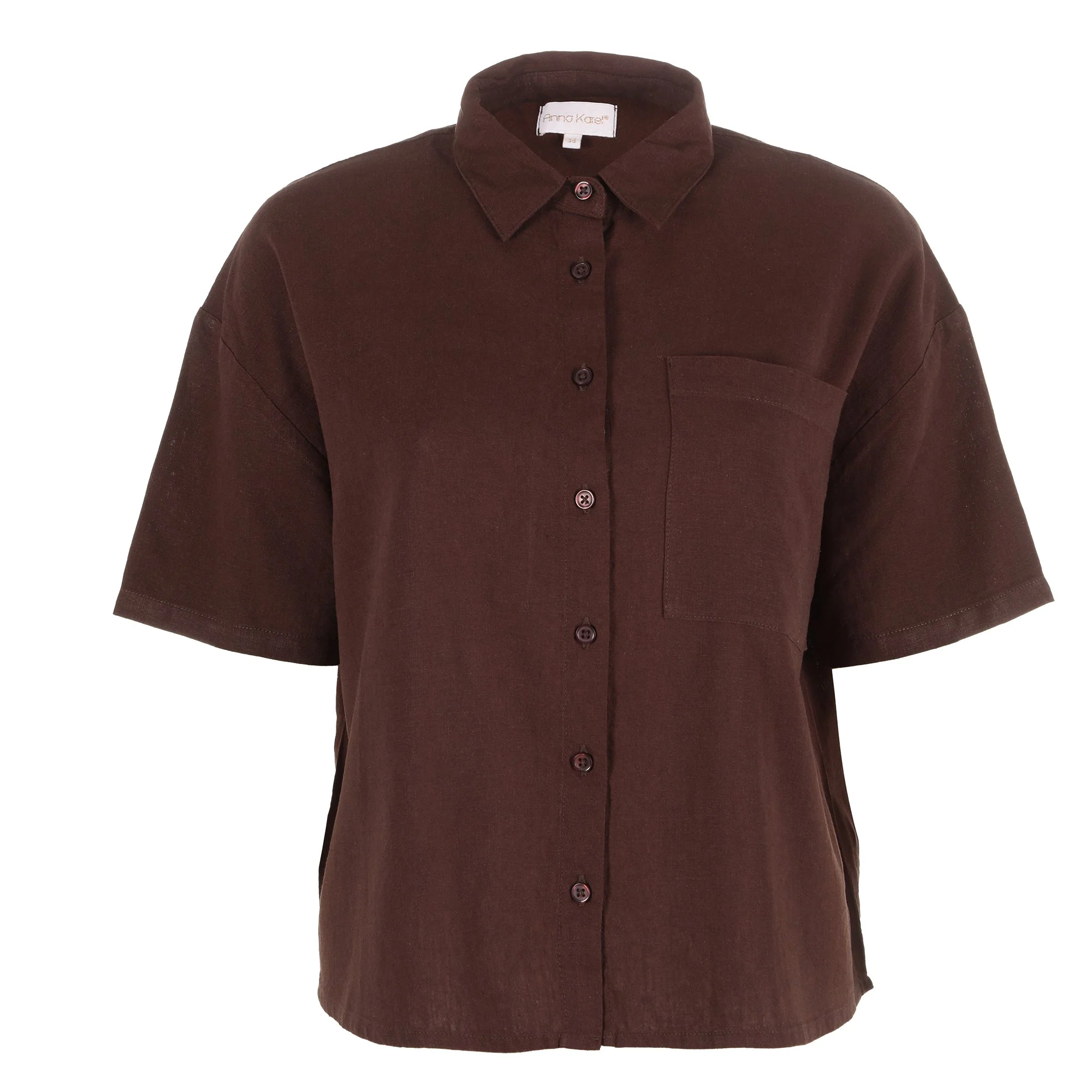 Chemise manche courte - Rouge - Image 3