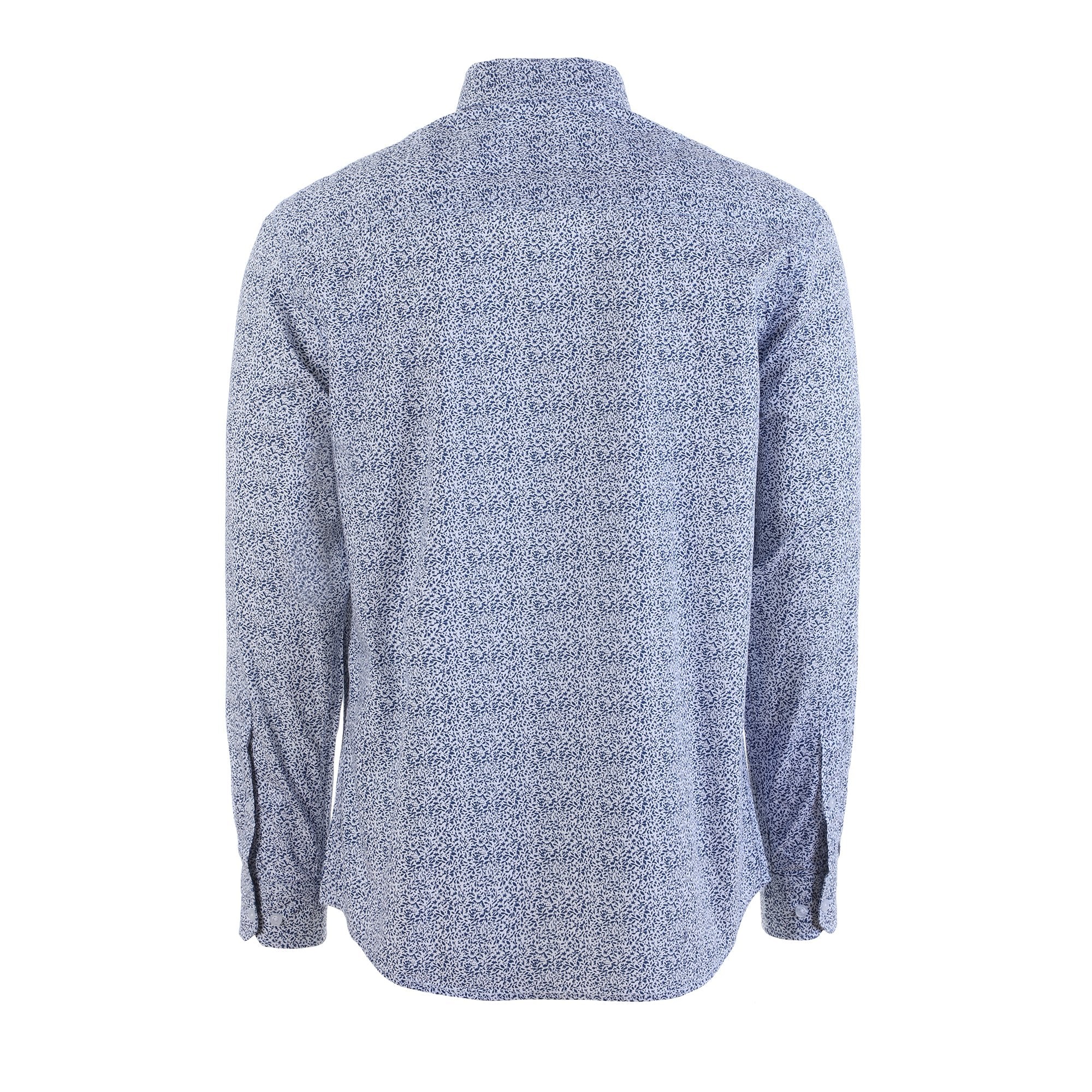 Chemise manche longue - Bleu - Image 2
