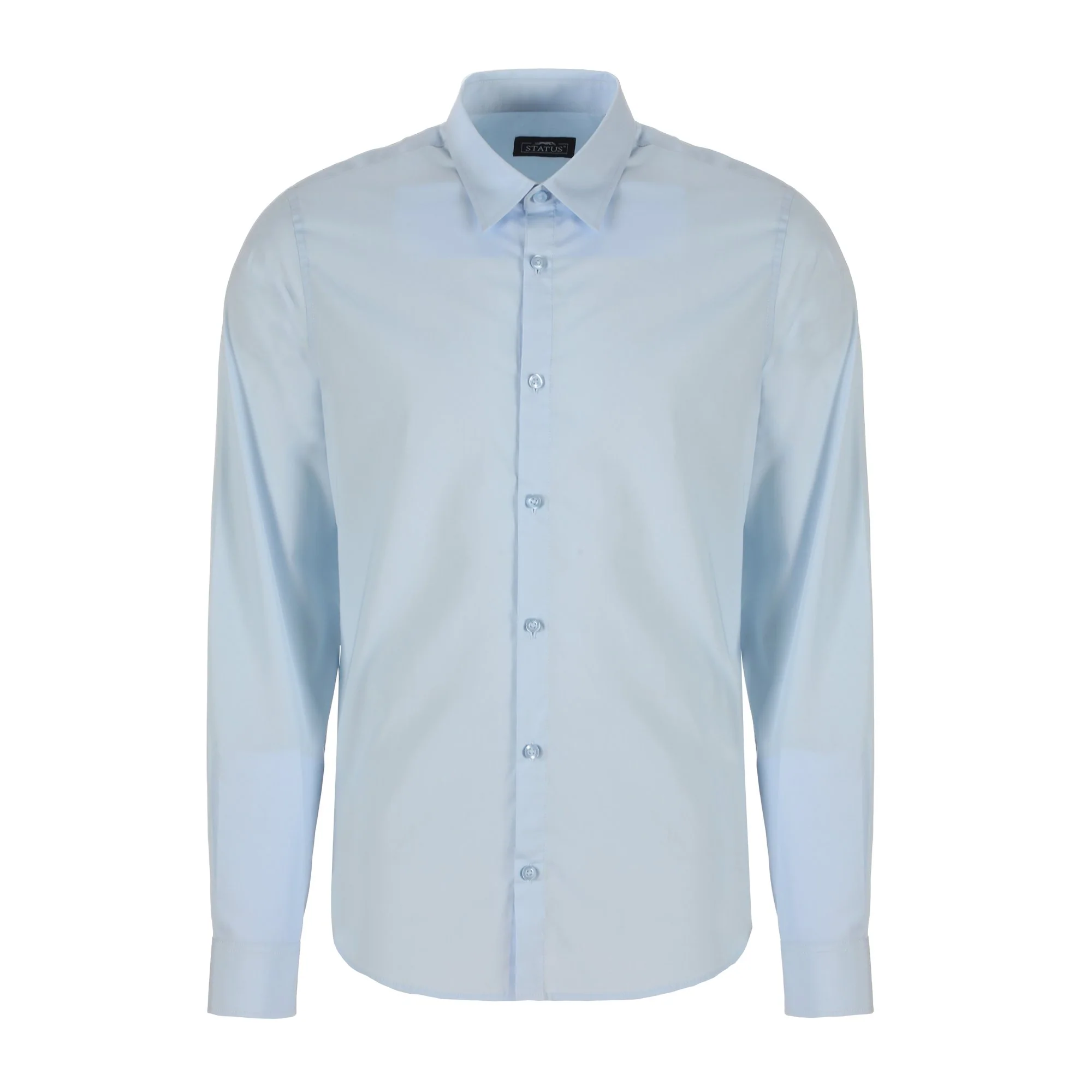 Chemise manches longues - Bleu