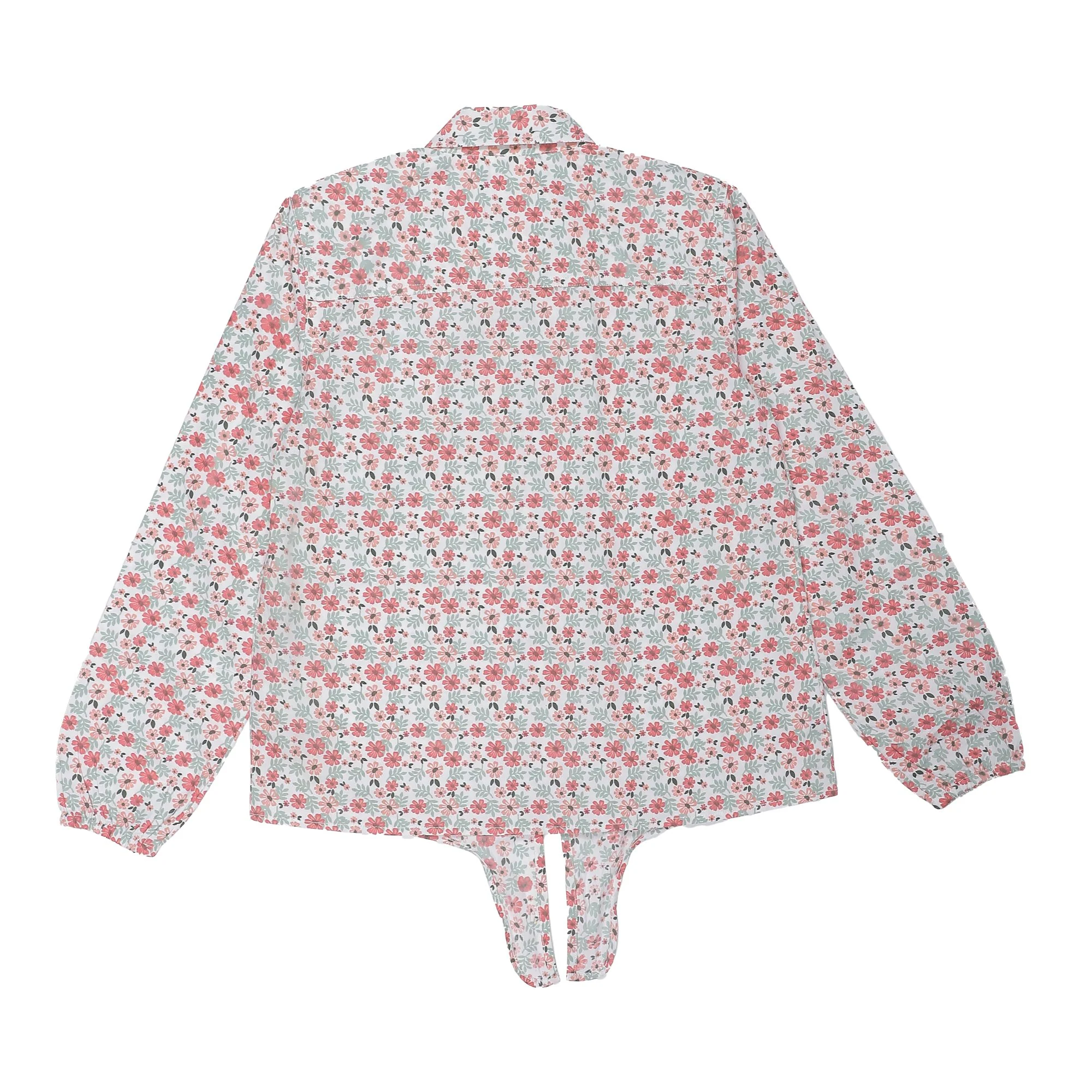 Chemise nouée 3/10 ans - Blanc - Image 3