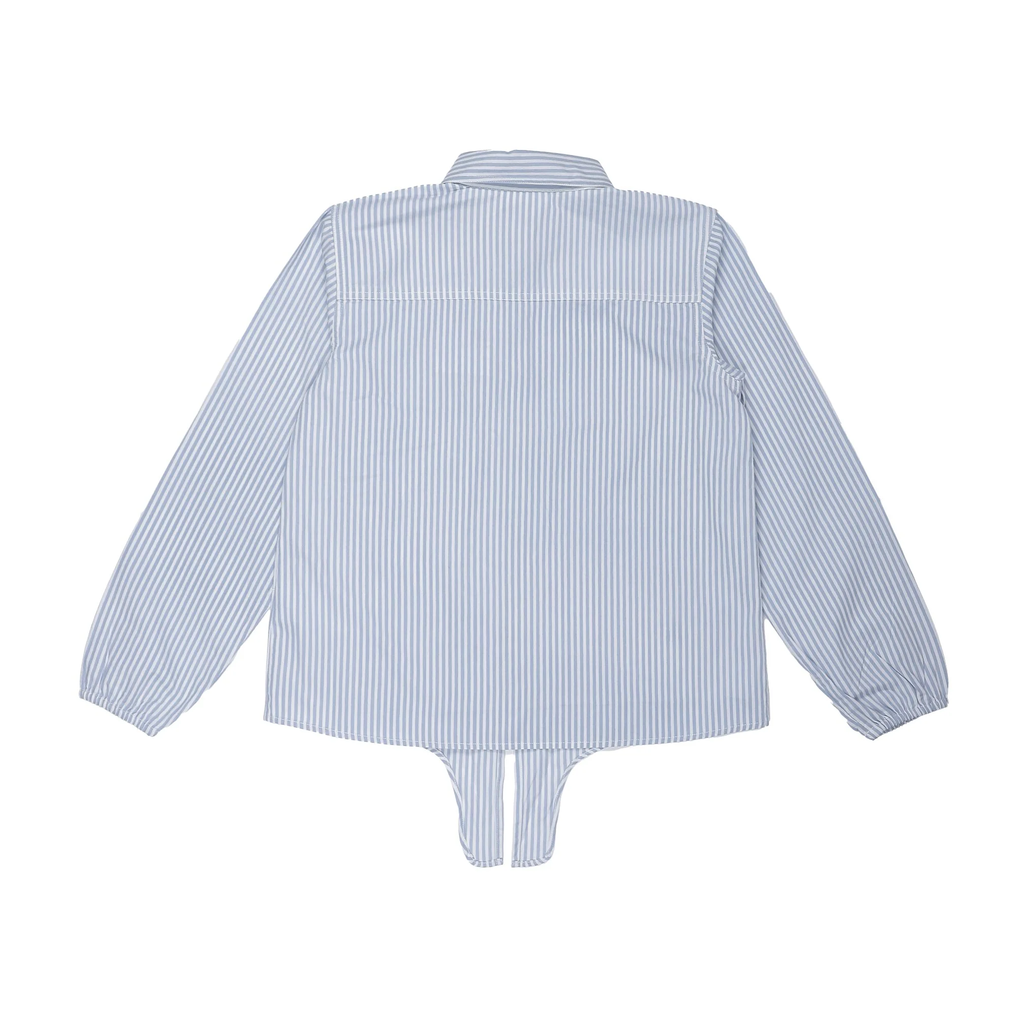 Chemise nouée 3/10 ans - Bleu - Image 6