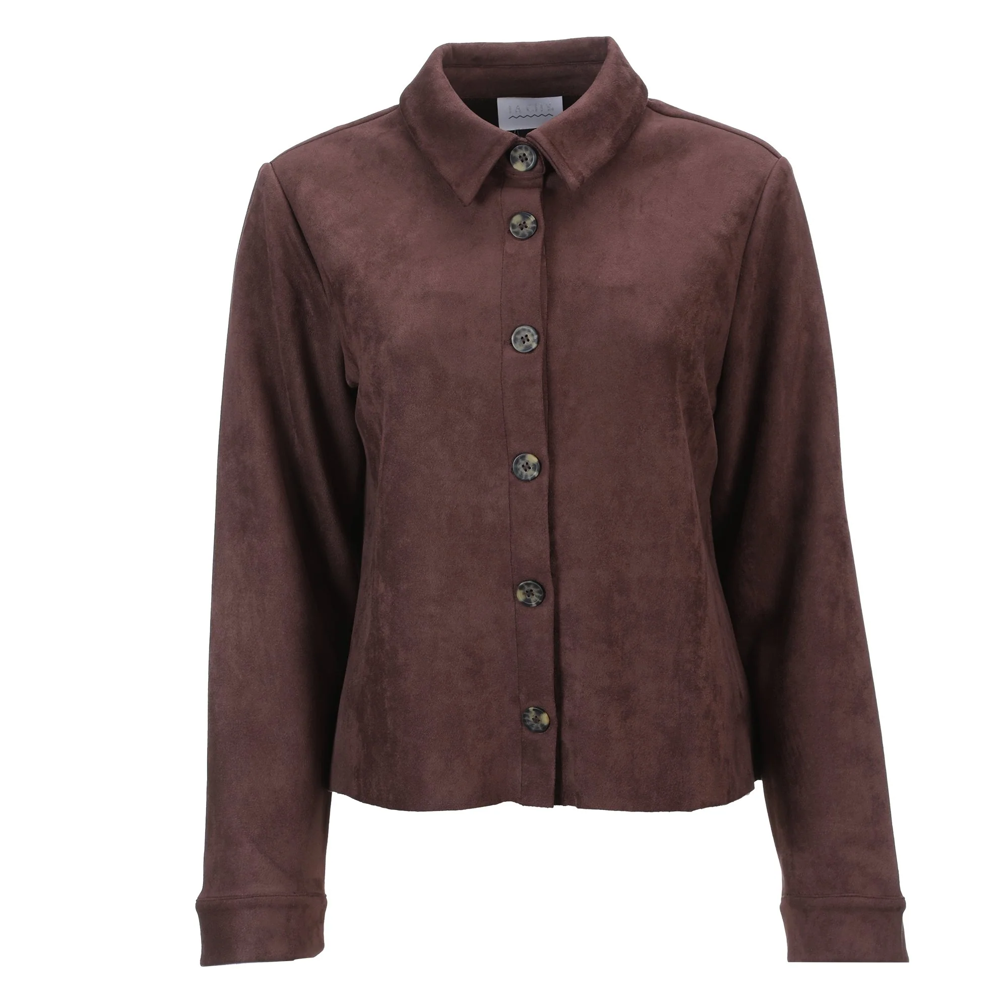 Chemise Suédine  - Marron
