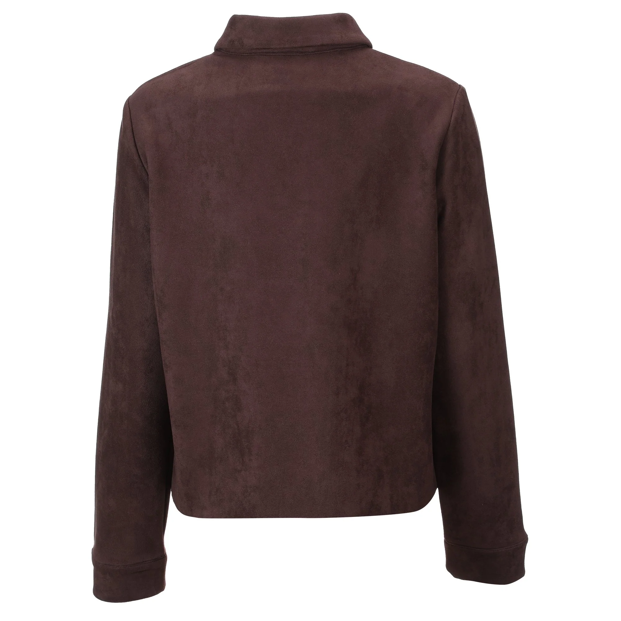 Chemise Suédine  - Marron - Image 2