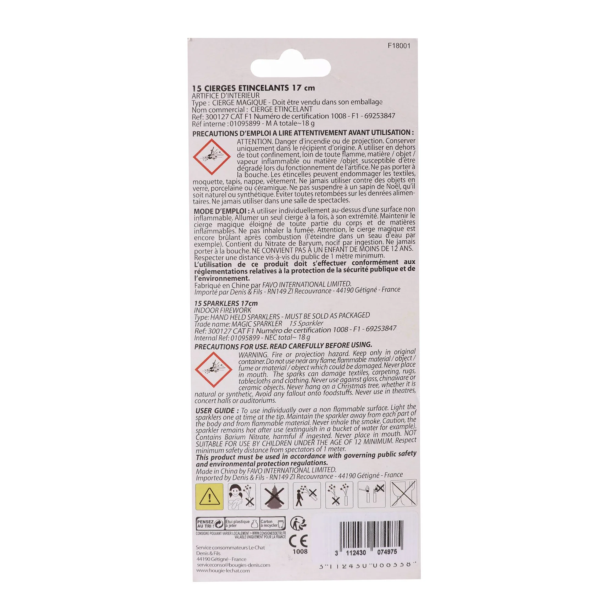 Cierges étincelants - Gris - Image 3