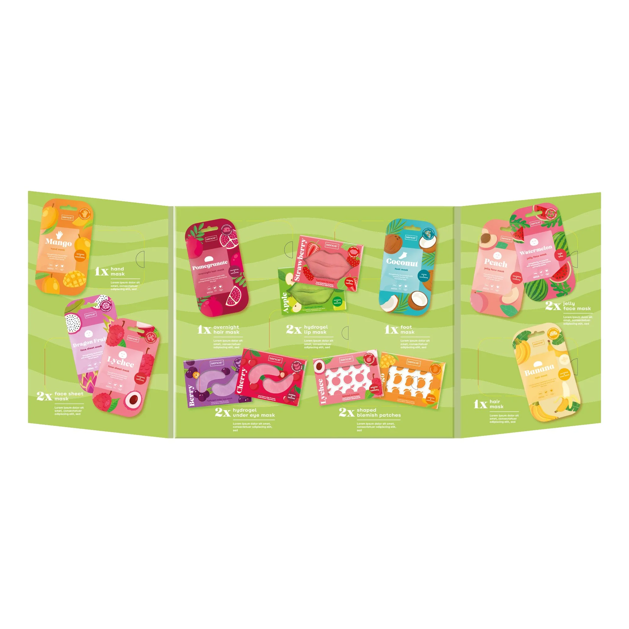 Coffret 14 masques Sence - Image 2