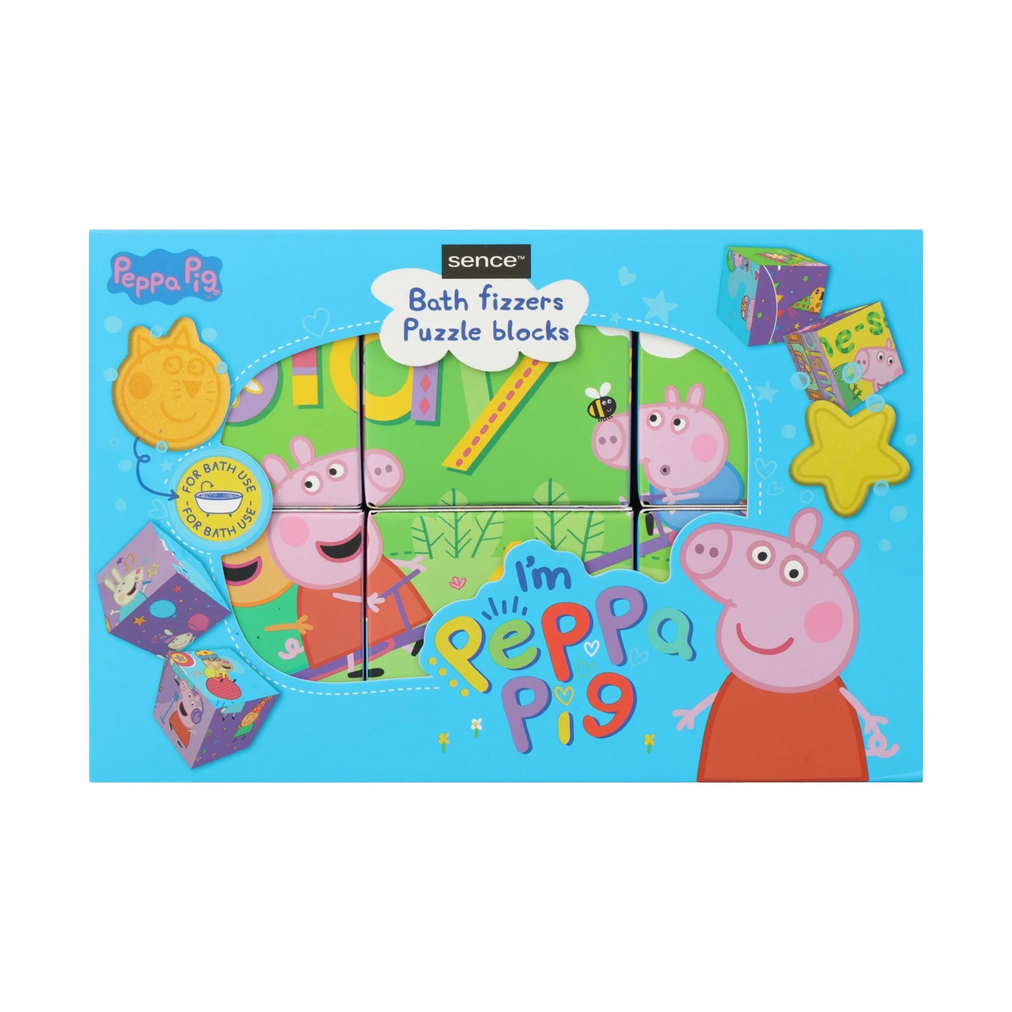 Coffret 6 bombes de bain Peppa Pig