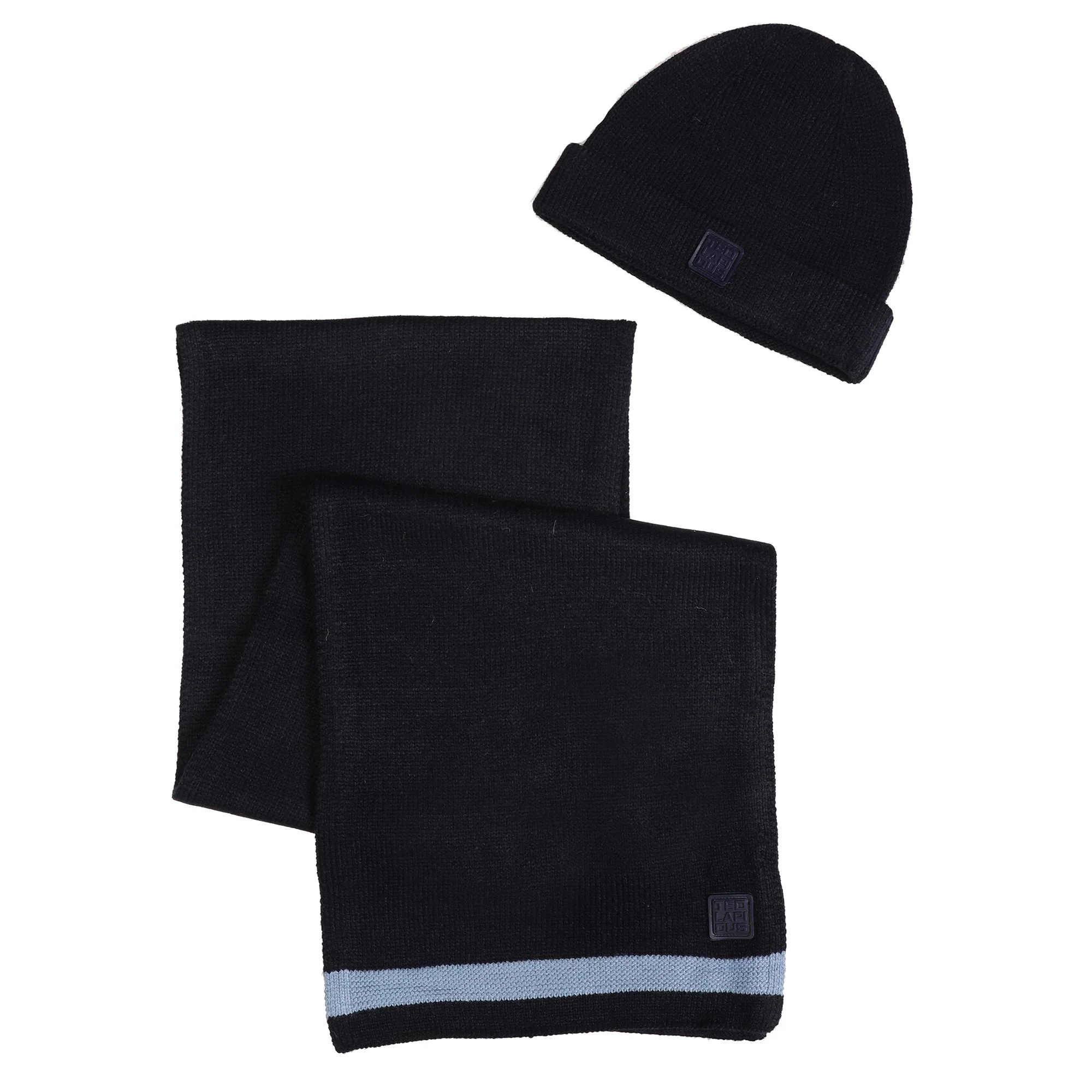 COFFRET BONNET ECHARPE NOIR / GRIS FONCE / GRIS CLAIR / MARINE - Image 5