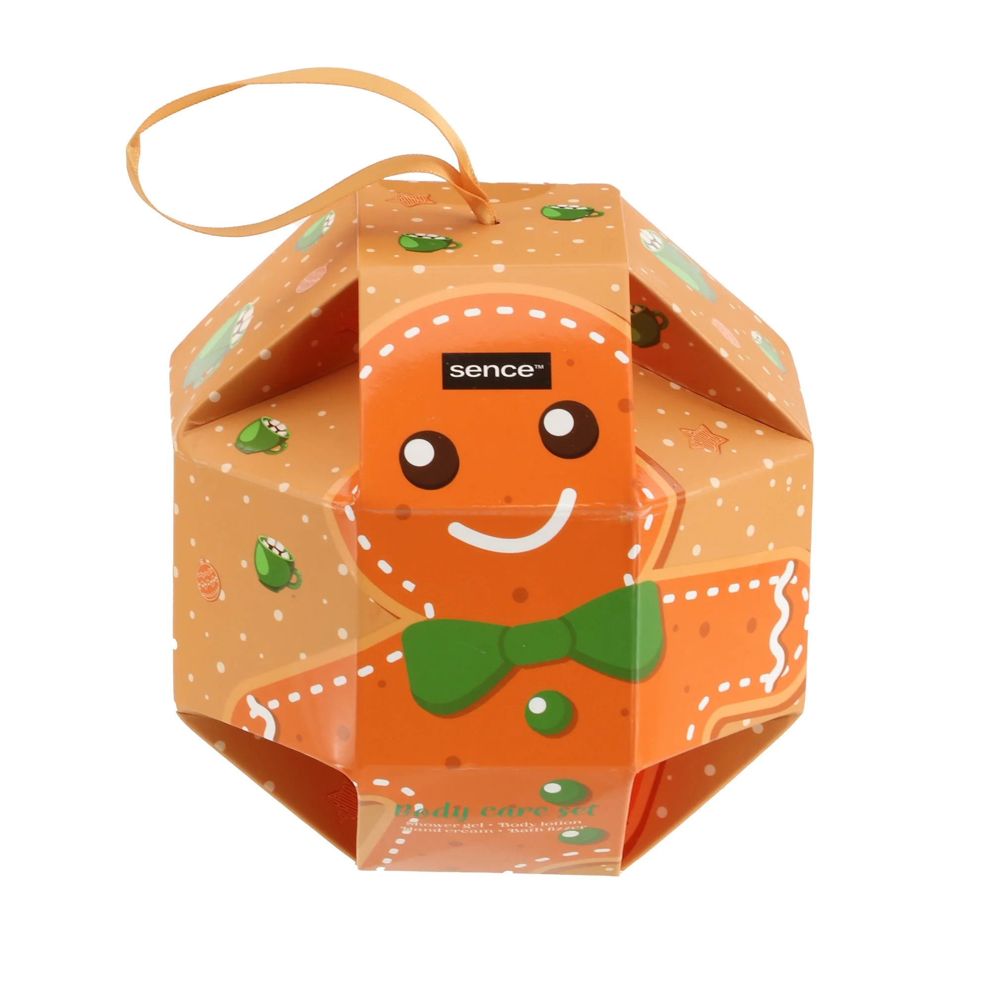 Coffret Christmas soin du corps  - Jaune