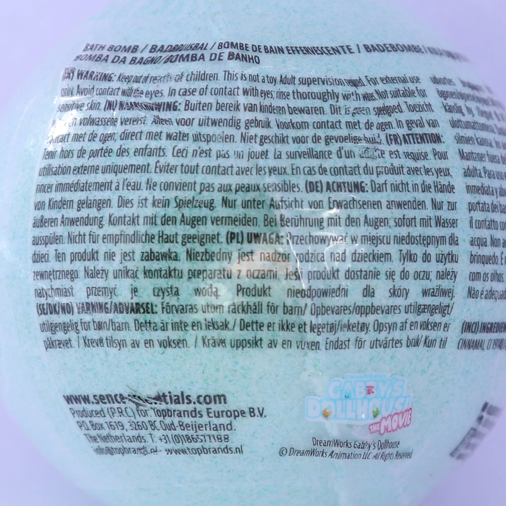 Coffret de 4 bombes effervescente Gabby's Dollhouse  - Violet - Image 2