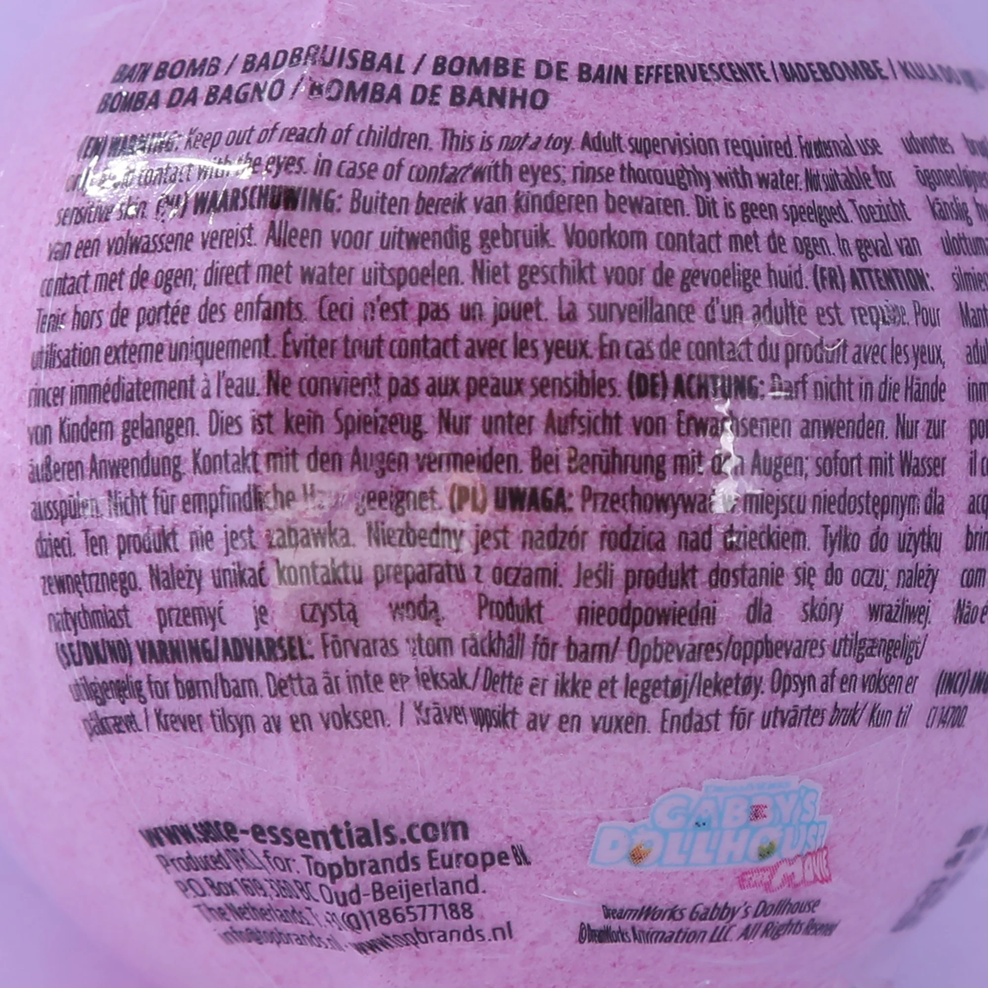 Coffret de 4 bombes effervescente Gabby's Dollhouse  - Violet - Image 3