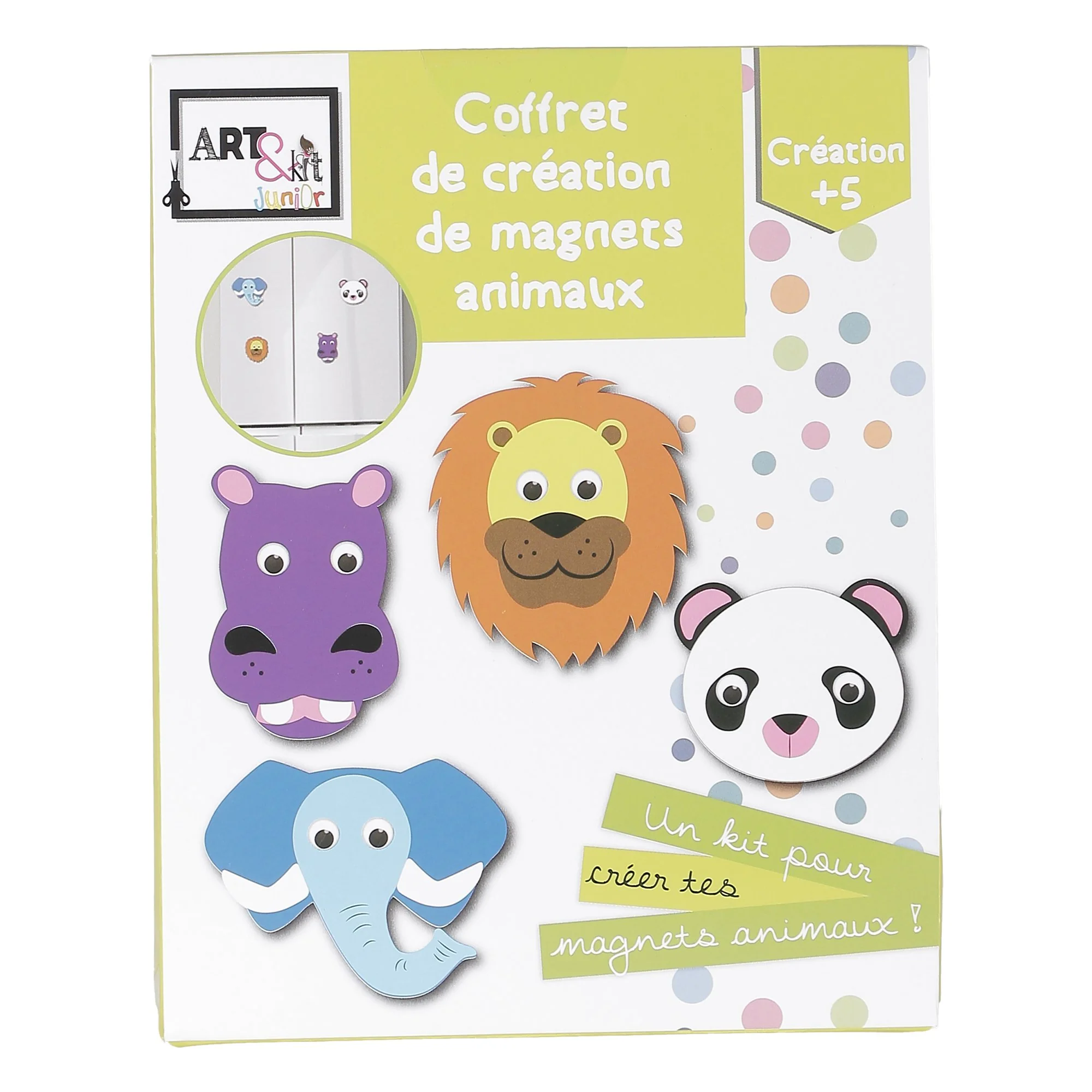 Coffret de création de magnets animaux