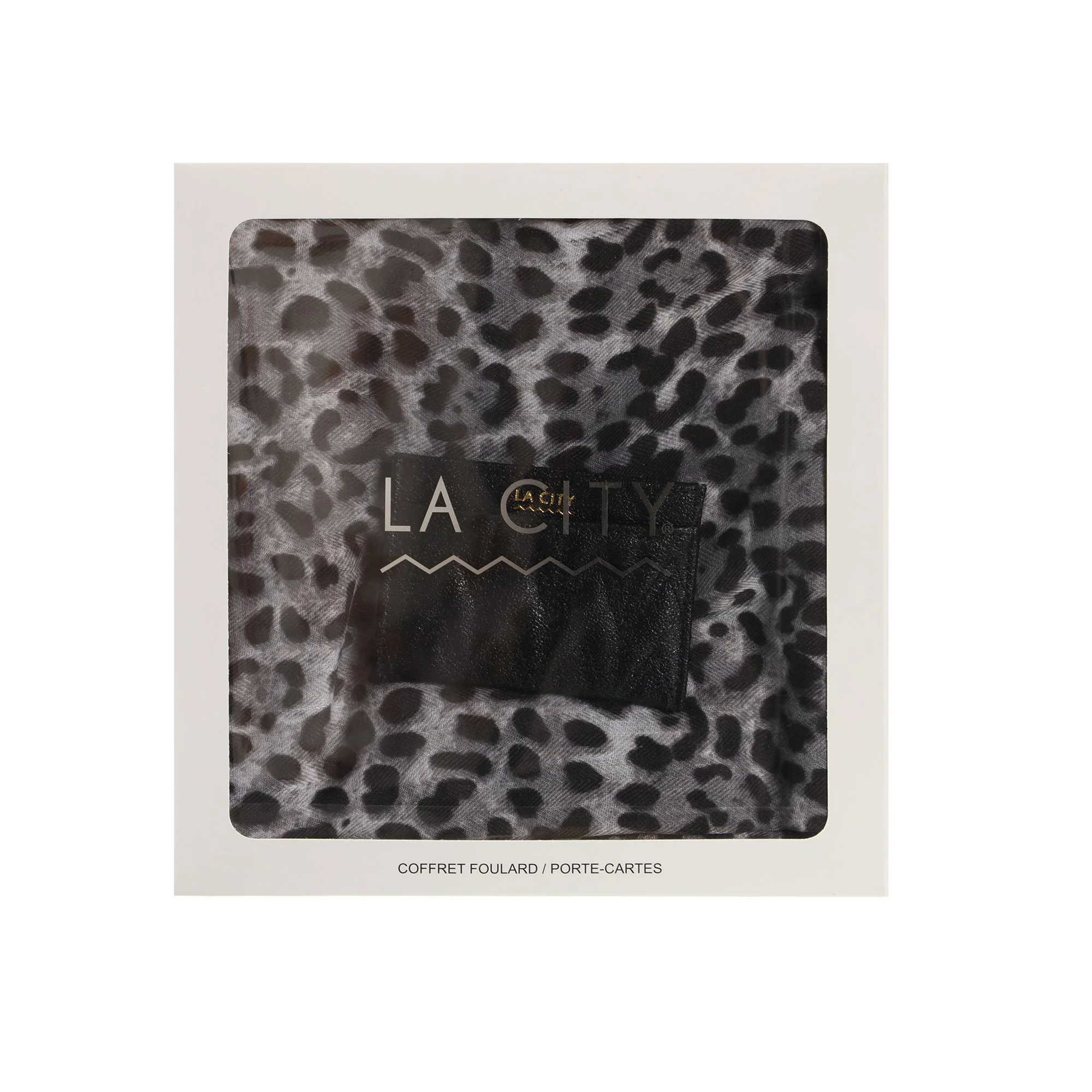 Coffret foulard + porte carte