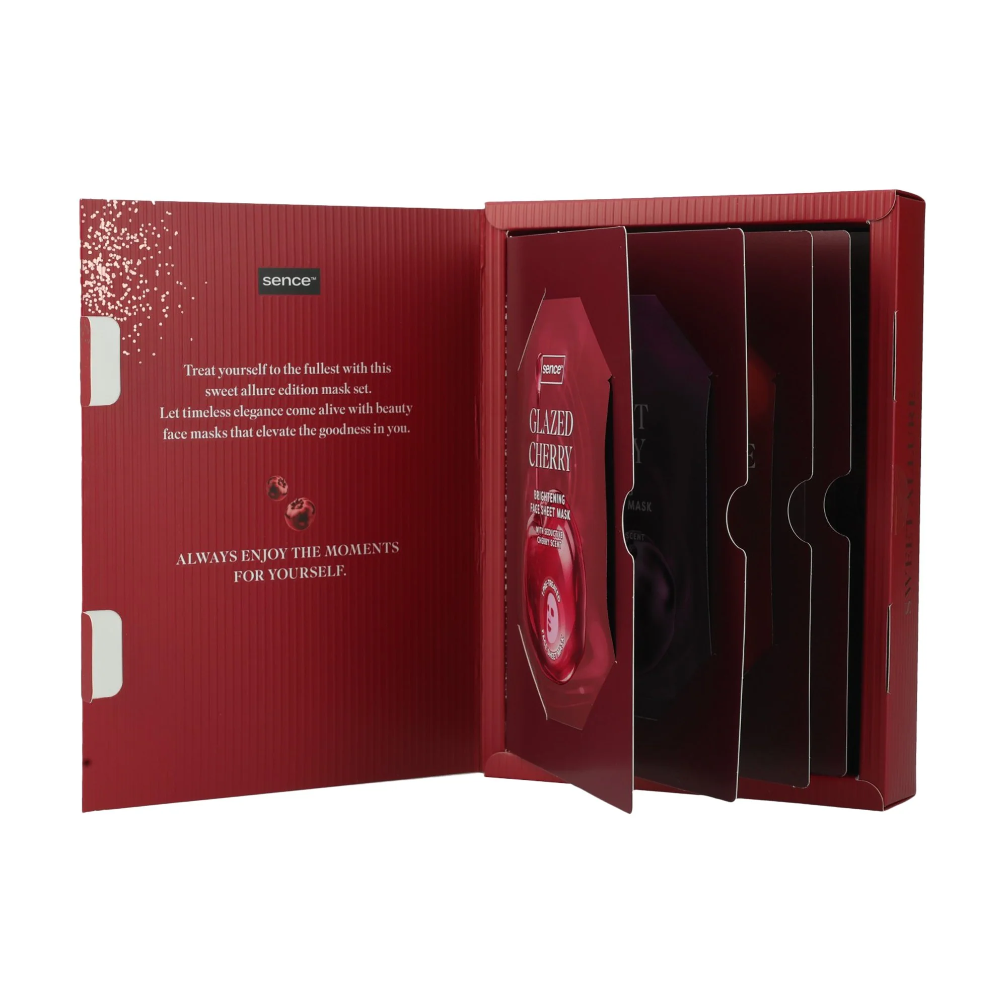 Coffret Night Luxe masques tissus