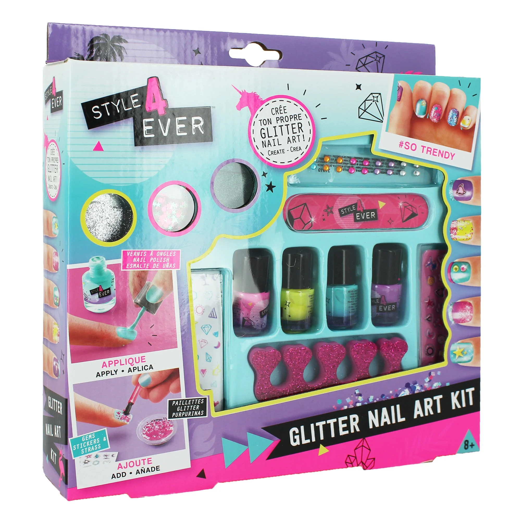 Coffret ongles paillettes - Image 3