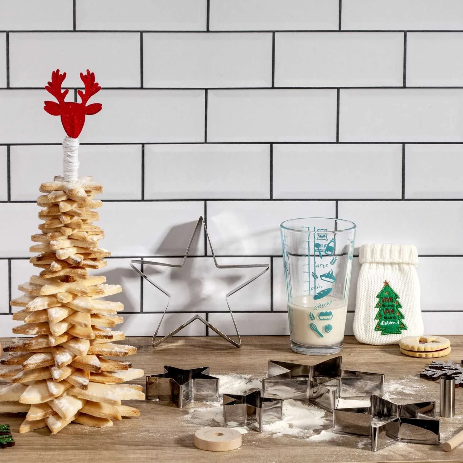 Coffret pâtisserie pièce montée Sapin - Image 3