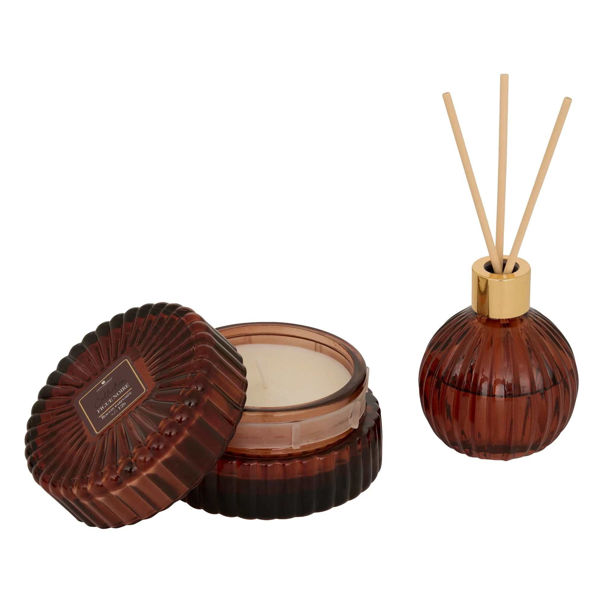 Coffret senteur Albie Figue bougie + diffuseur